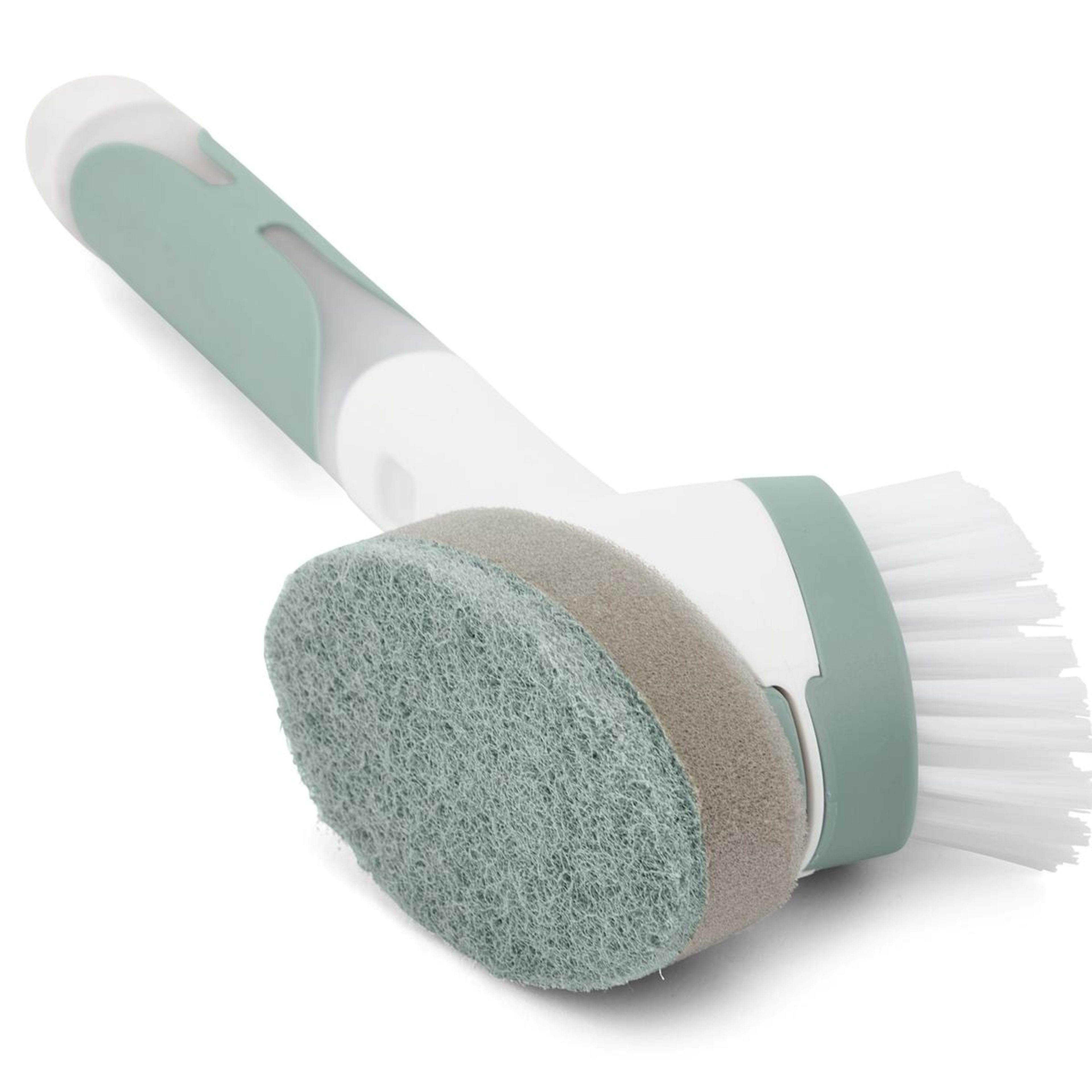 6 2-in-1 Dish Brush - White and Grey, 6 of 10