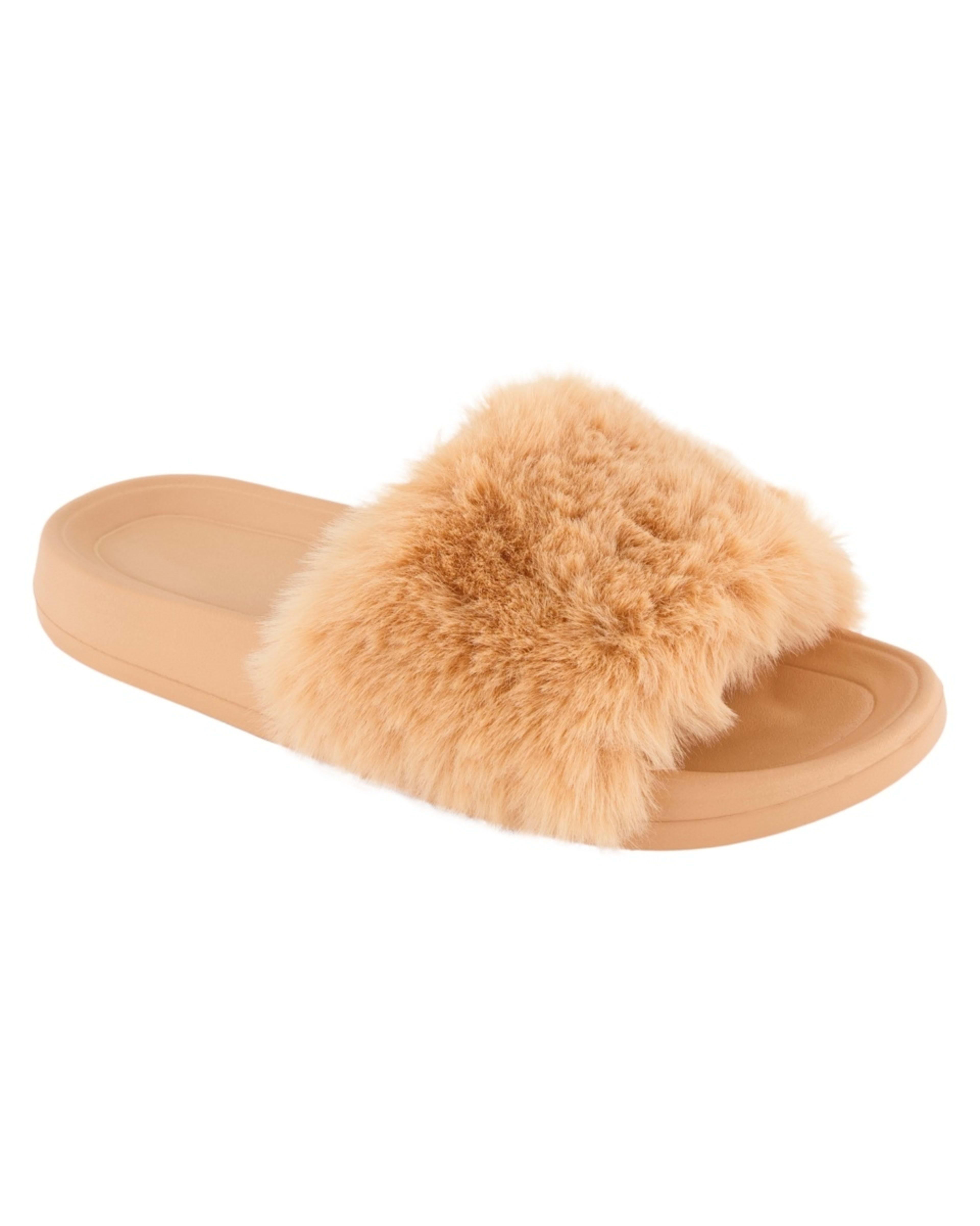 1 One Band Slipper Slides BISCUIT BROWN