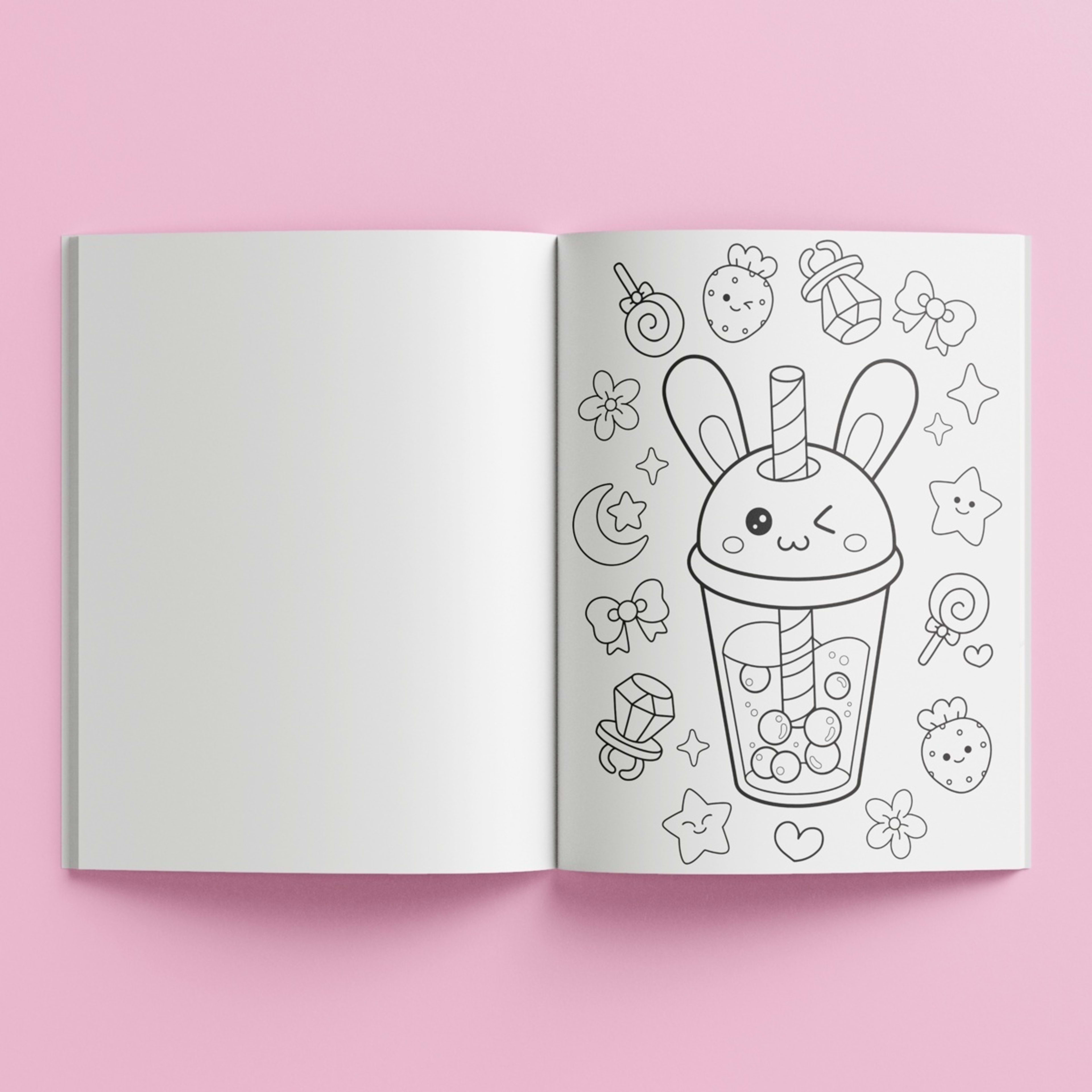 3 Kaleidoscope Colouring: Totally Bubble Tea - Book, 3 of 6