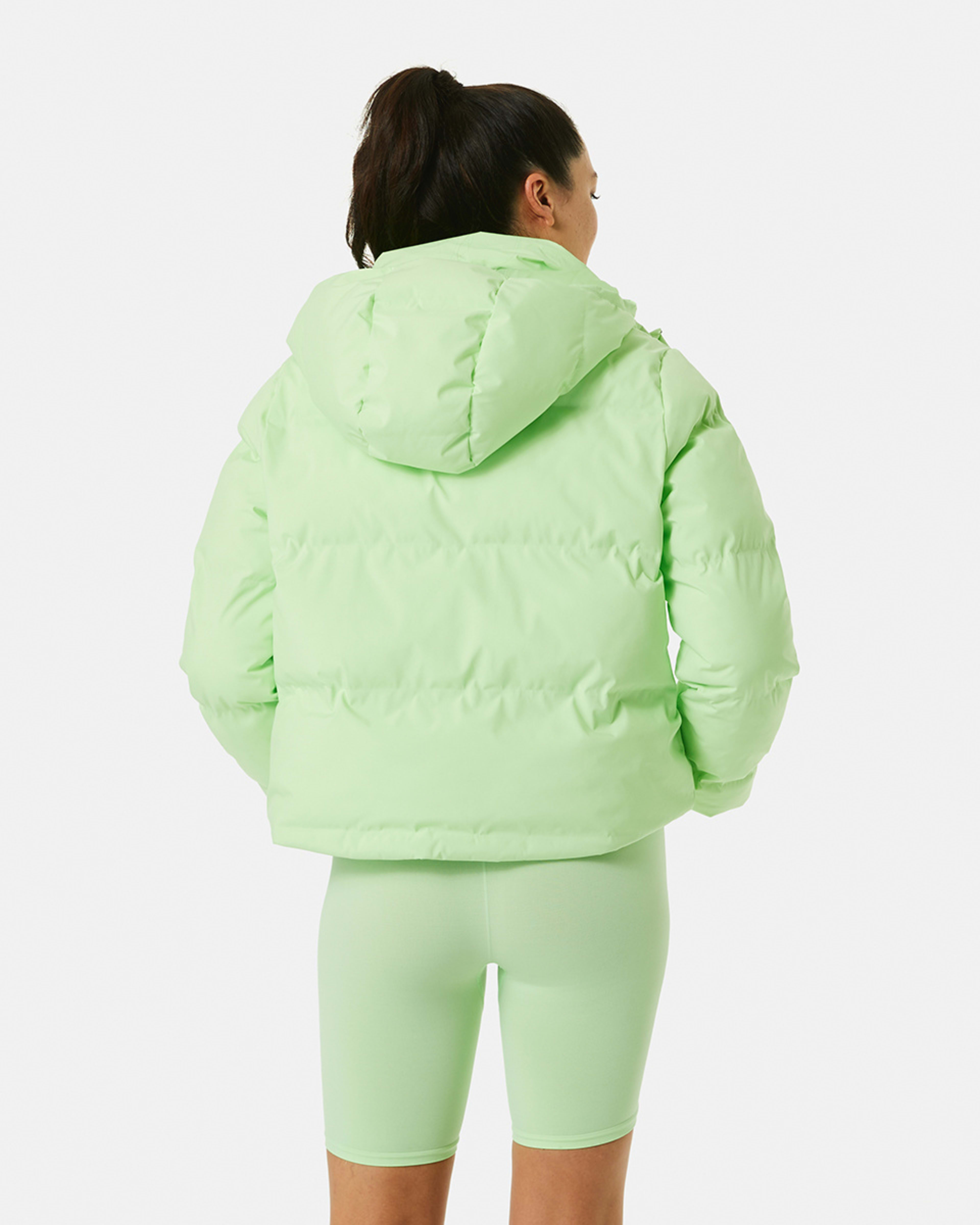 Active Womens Bonded Crop Puffer Jacket Kmart