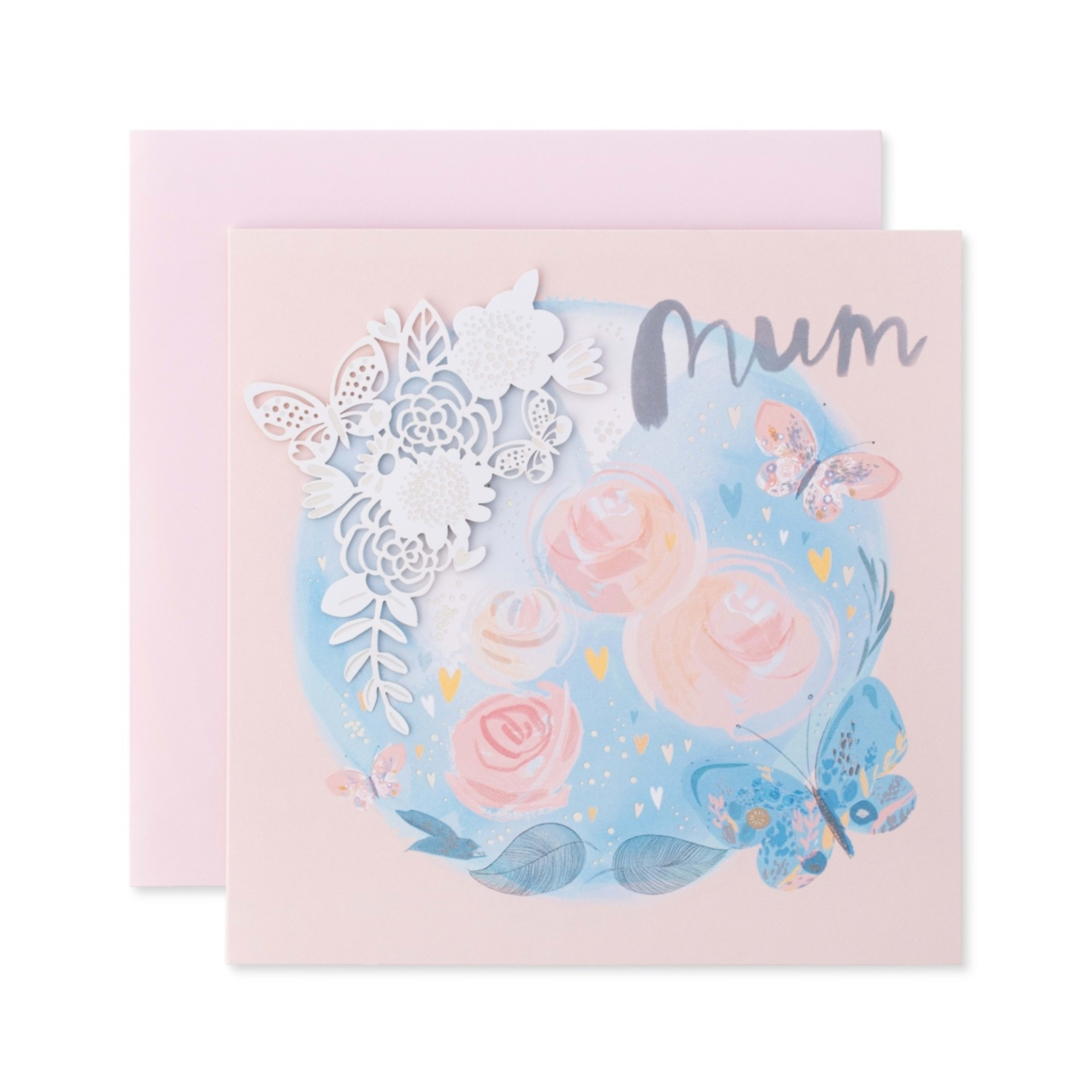 1 Hallmark Mother's Day Card - Mum Floral