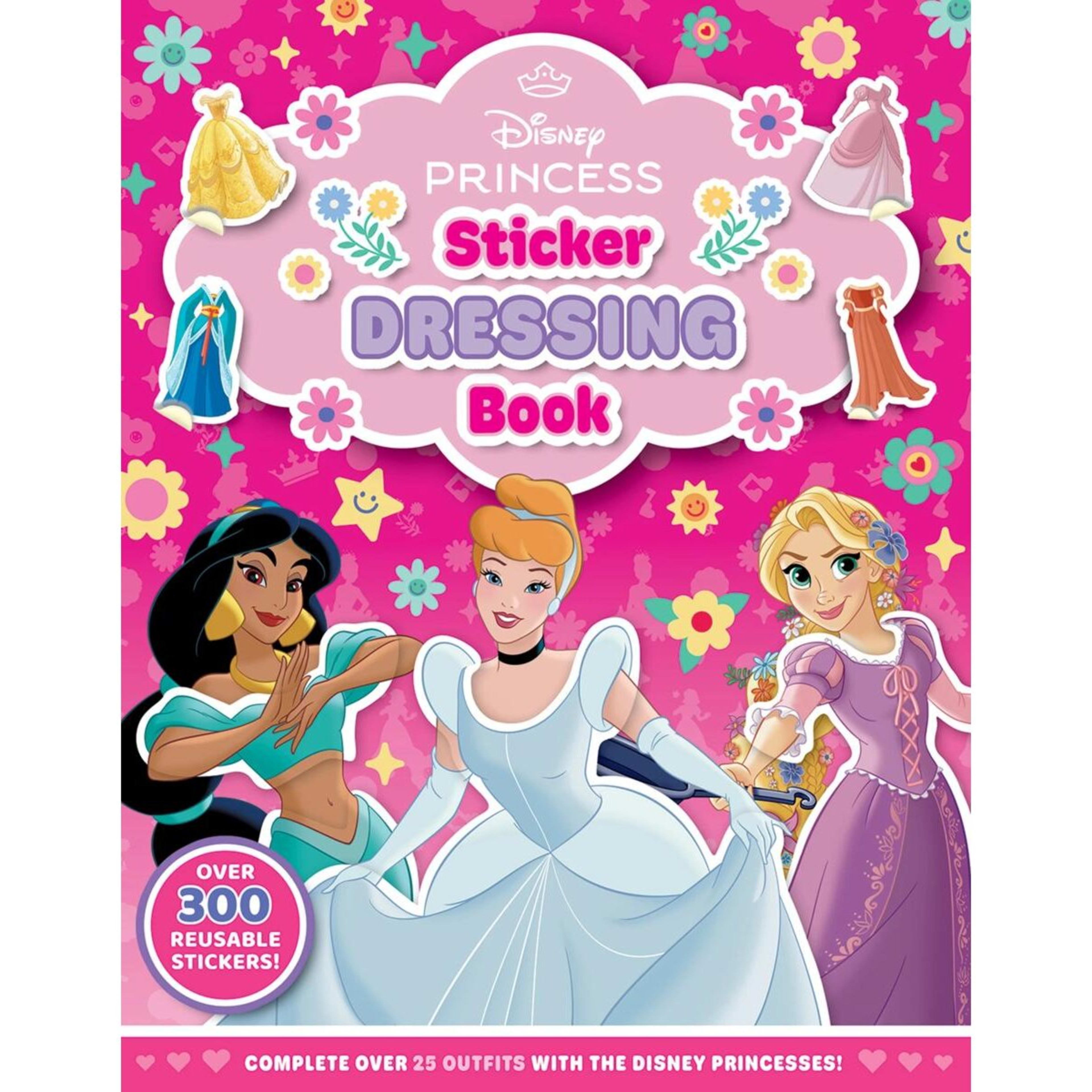 1 Disney Princess: Sticker Dressing Book