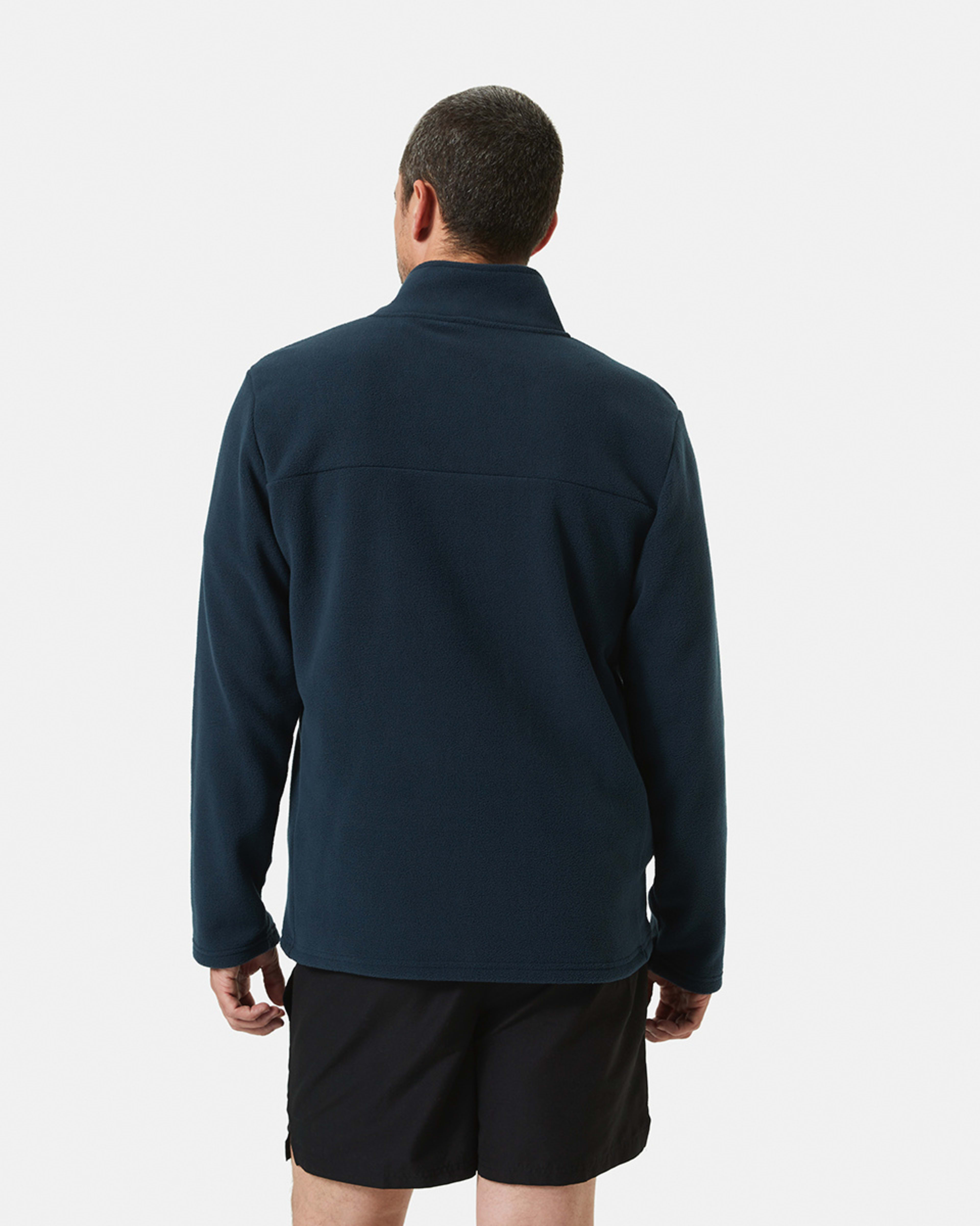 Active Mens Outdoor Polar Fleece Quarter Zip Long Sleeve Top Kmart