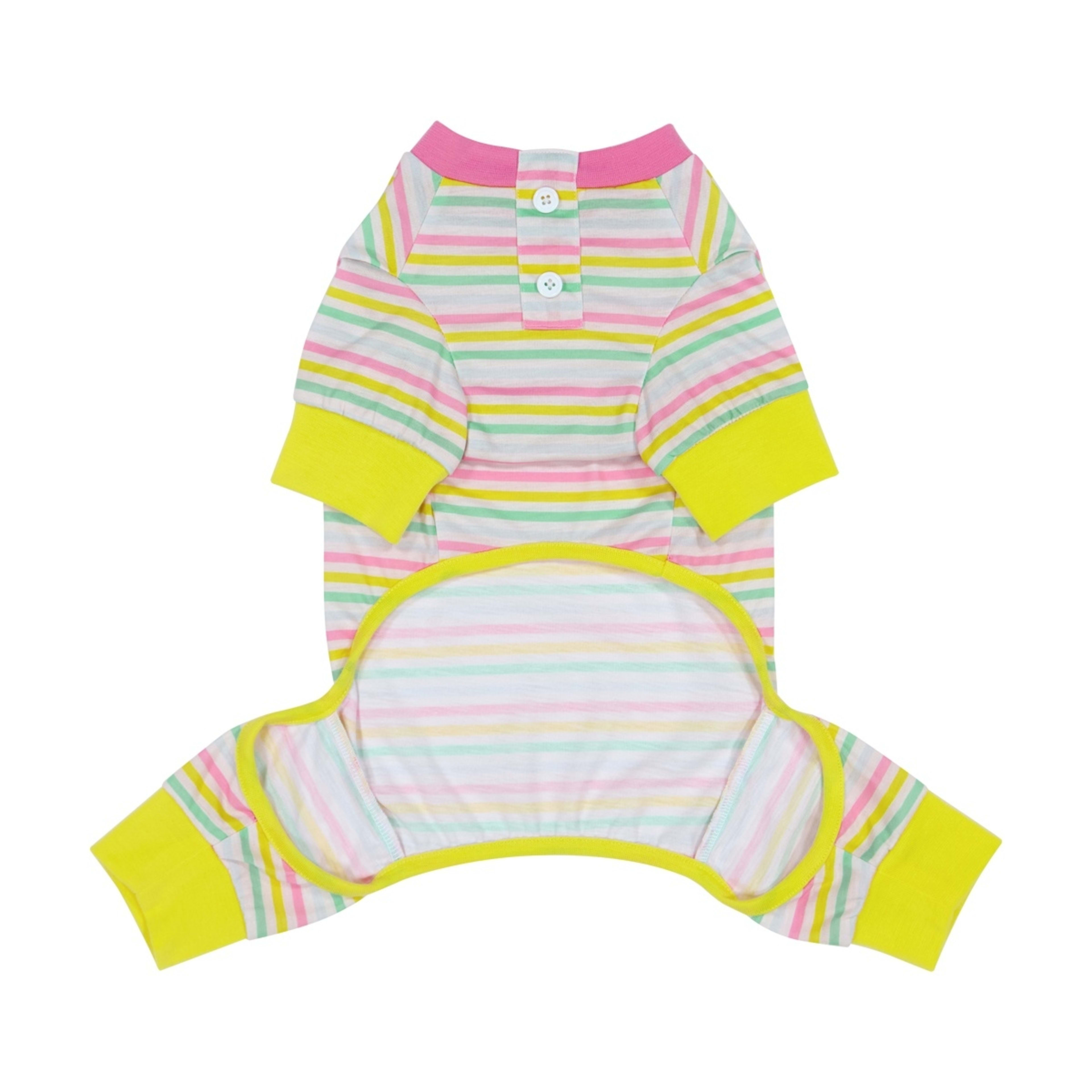 6 Pet Pyjamas Stripe - Medium, Pink, 6 of 9