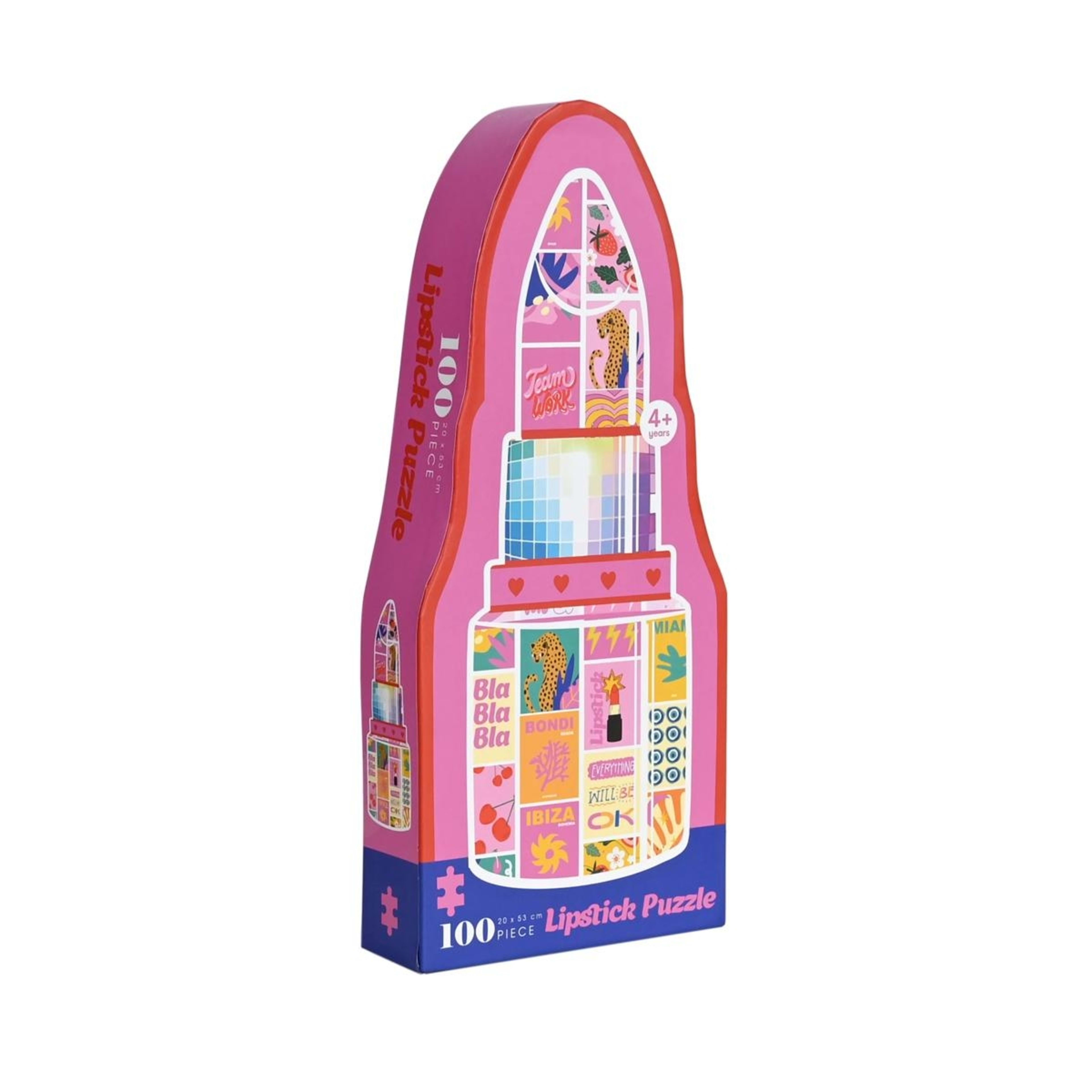 2 100 Piece Cupcake and Lipstick Puzzles - Assorted, 2 of 10
