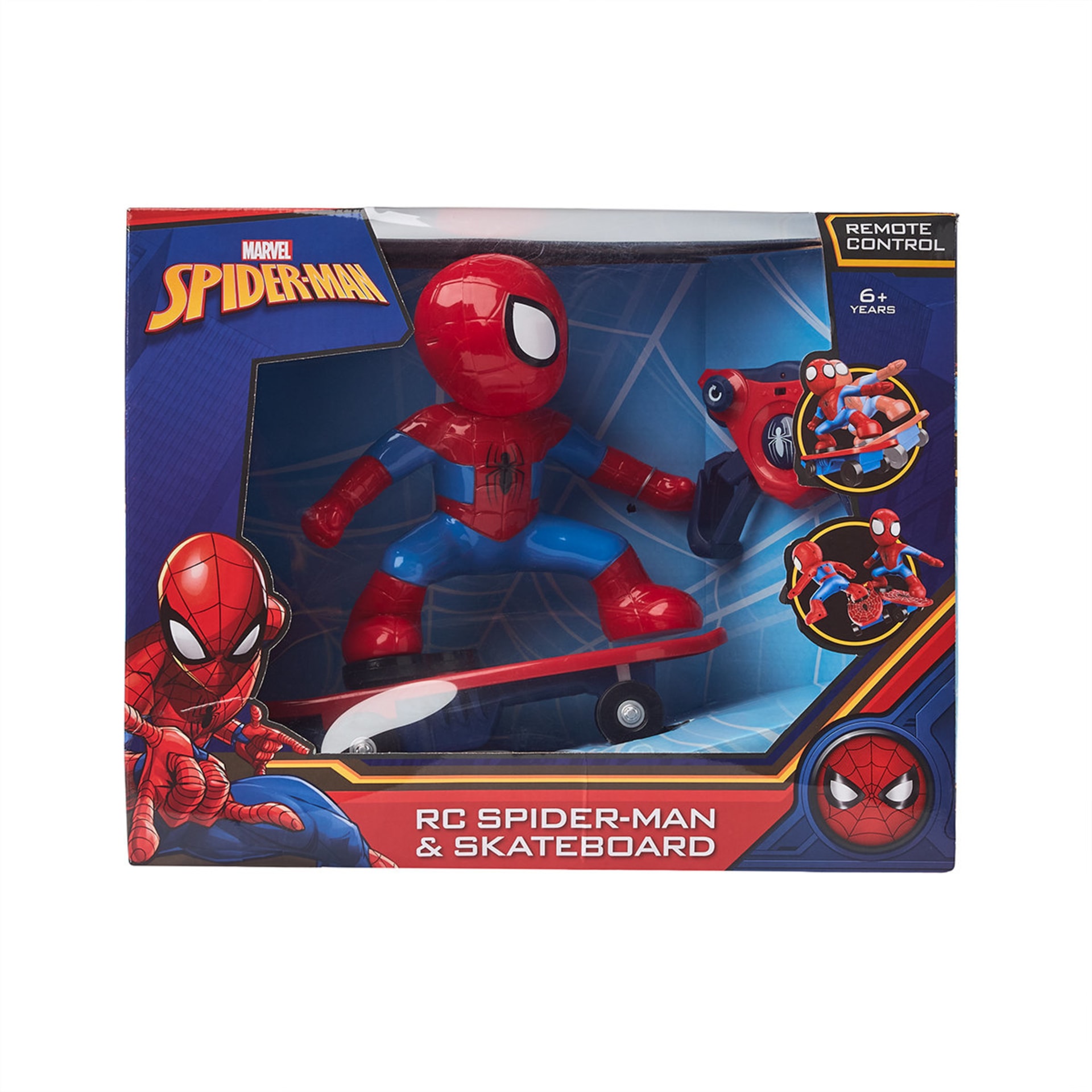 Marvel Remote Control Spider-man And Skateboard - Kmart