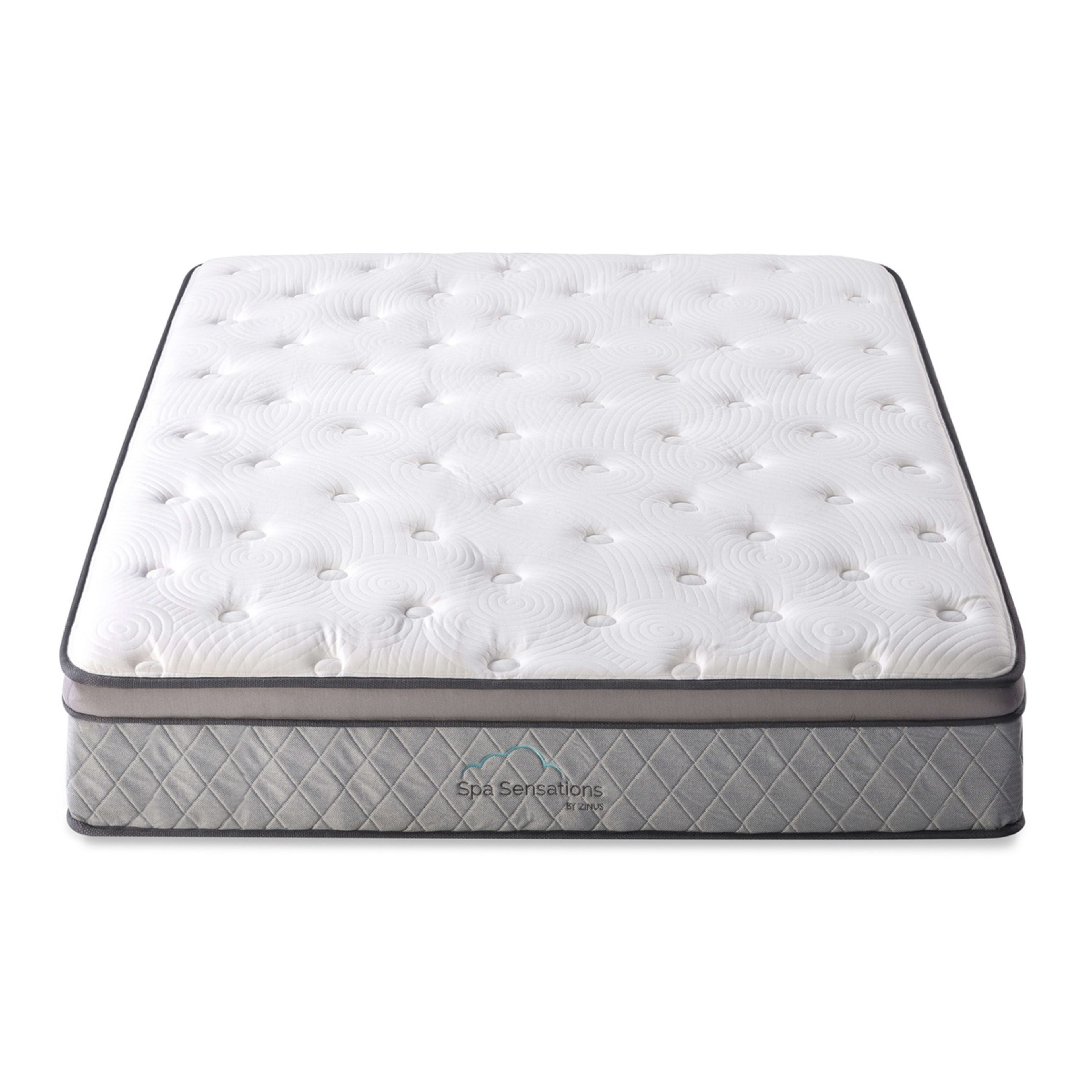 Double Bed Euro Top Pocket Spring Mattress Kmart