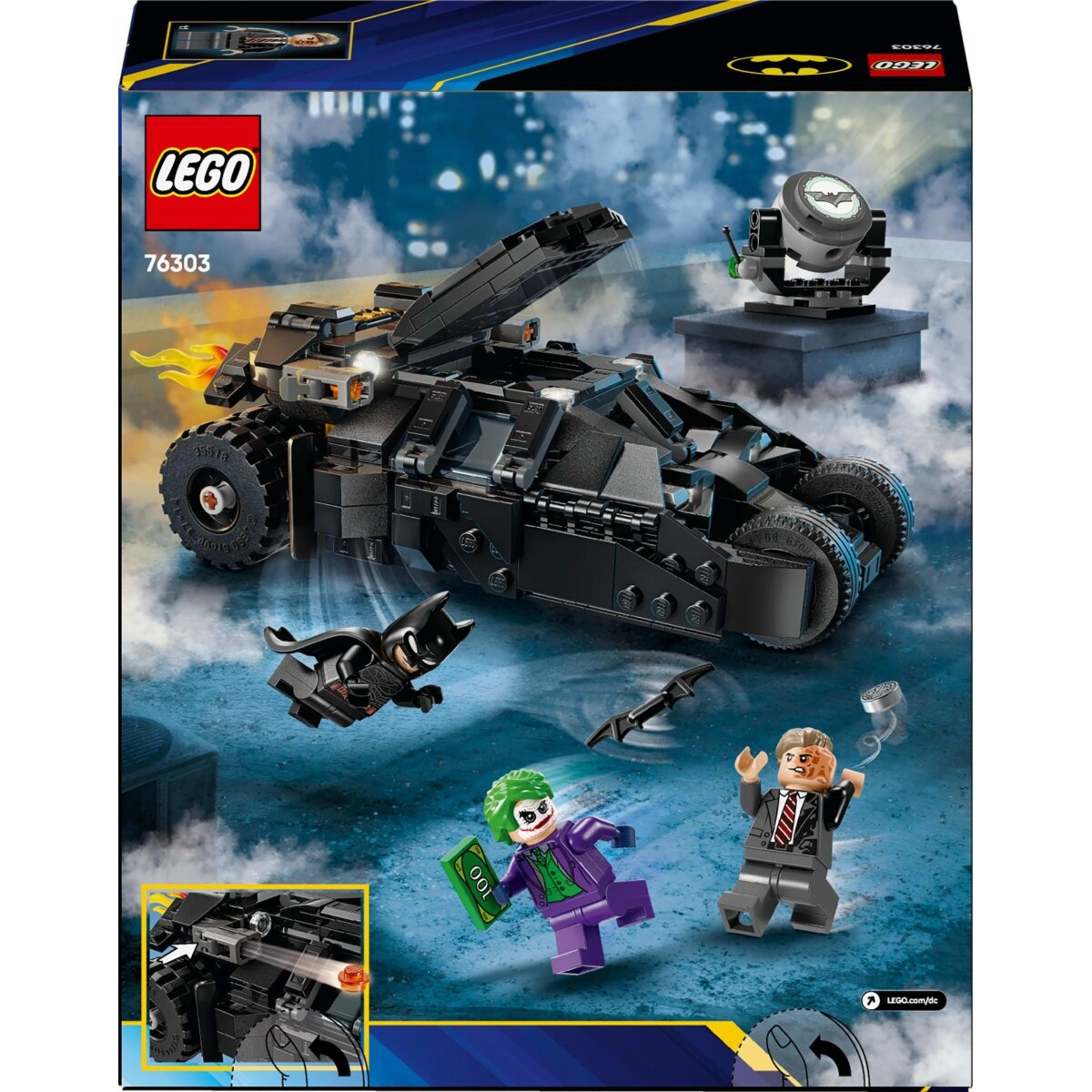 10 LEGO DC Batman: Batman Tumbler vs. Two-Face & The Joker 76303, 10 of 10