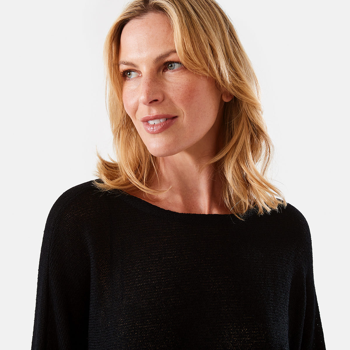 Open Knit Batwing Sleeve Jumper Kmart