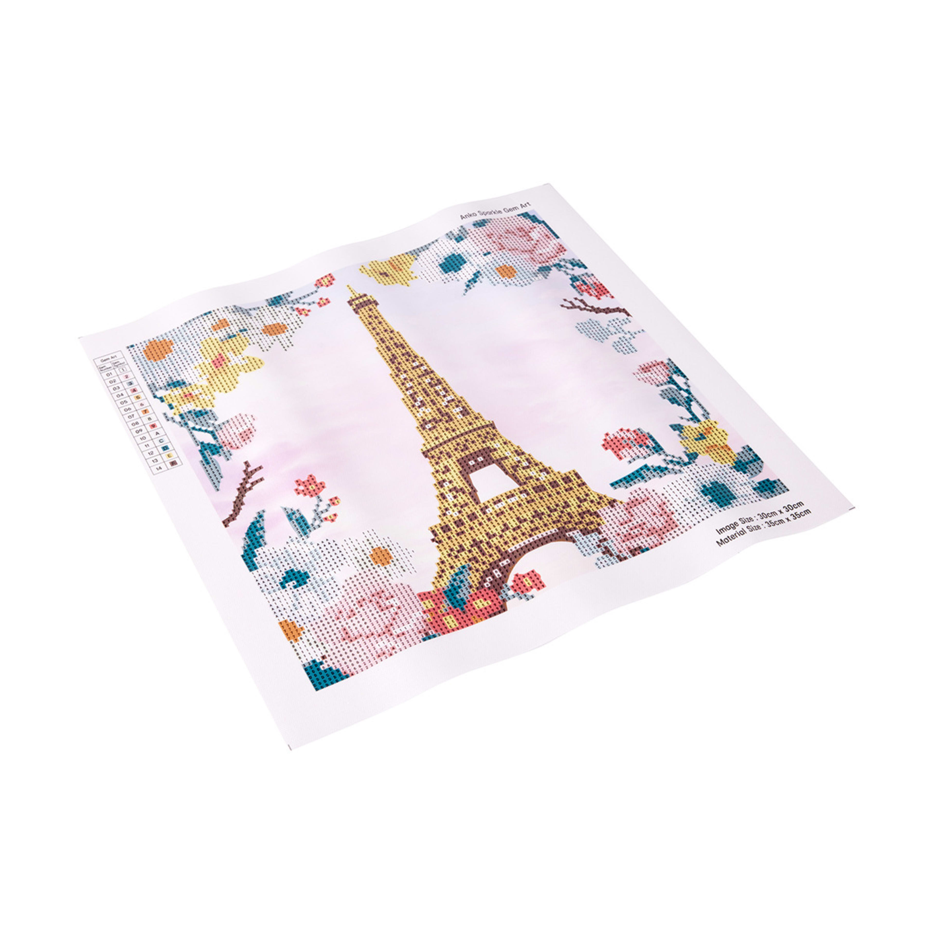 Sparkle Gem Art Paris Kmart