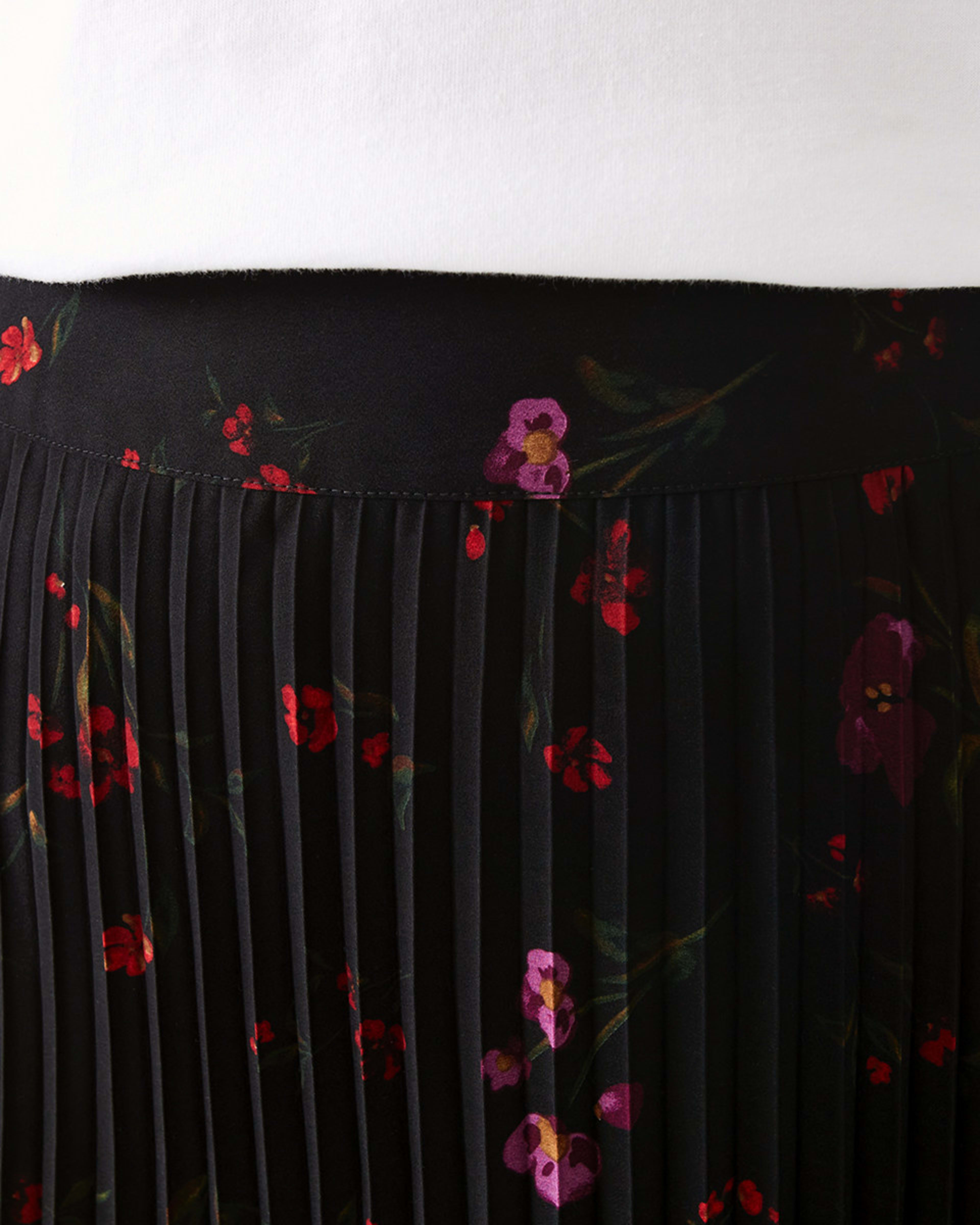 Pleated Midi Skirt Kmart