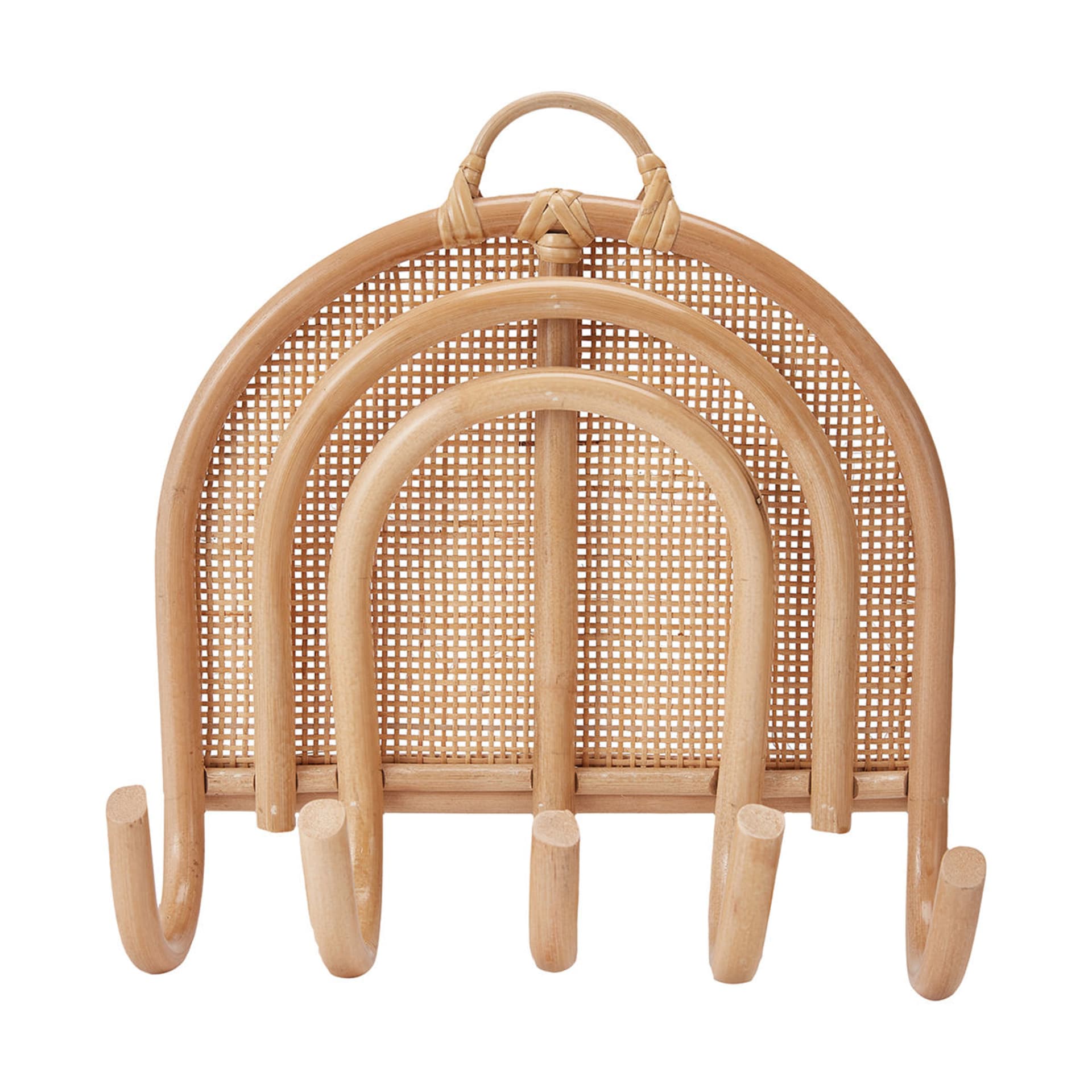 Rattan Rainbow Wall Hooks Kmart