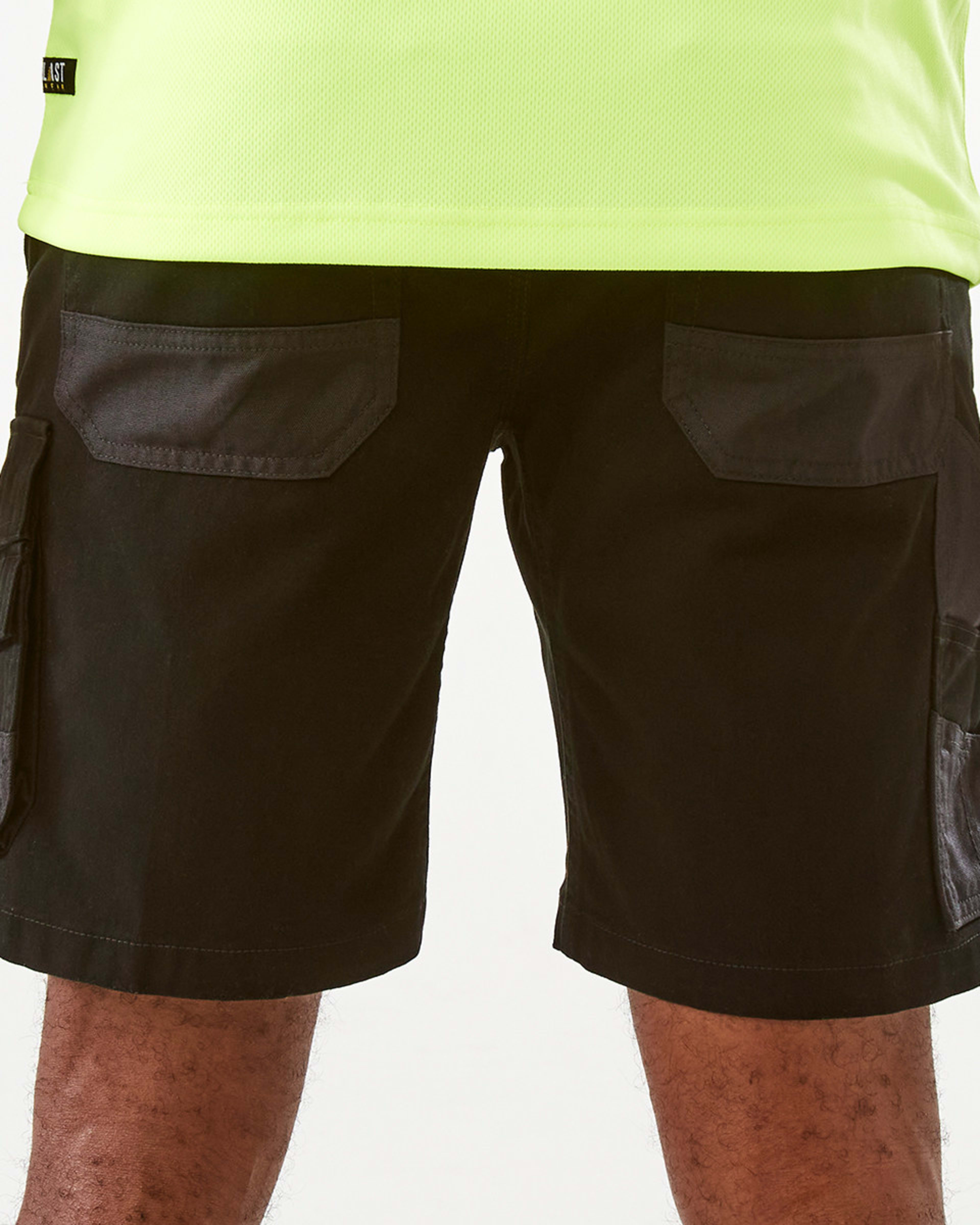 3 Jogger Work Shorts BLACK, 3 of 7