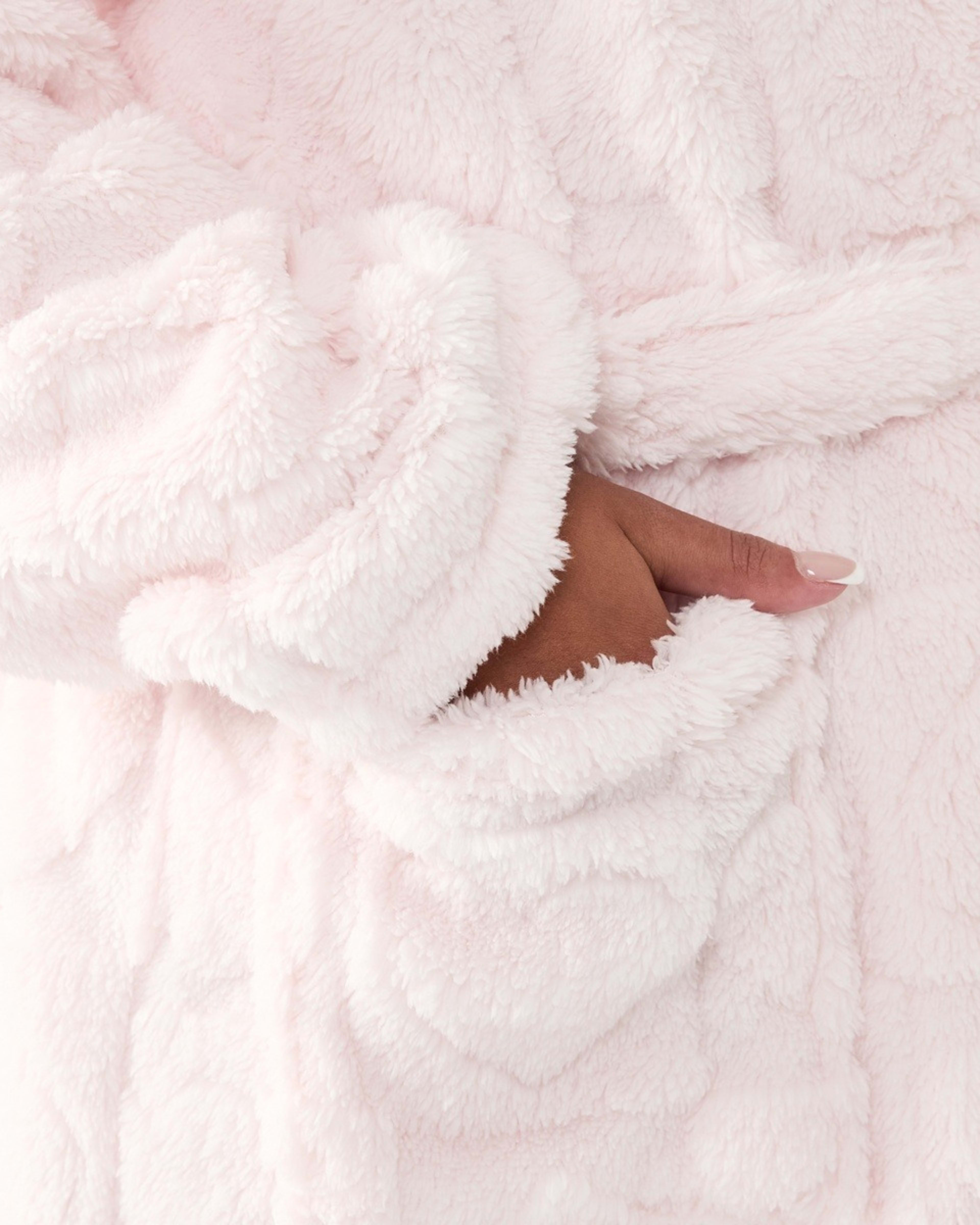 6 Hooded Gown Pink Hearts, 6 of 10