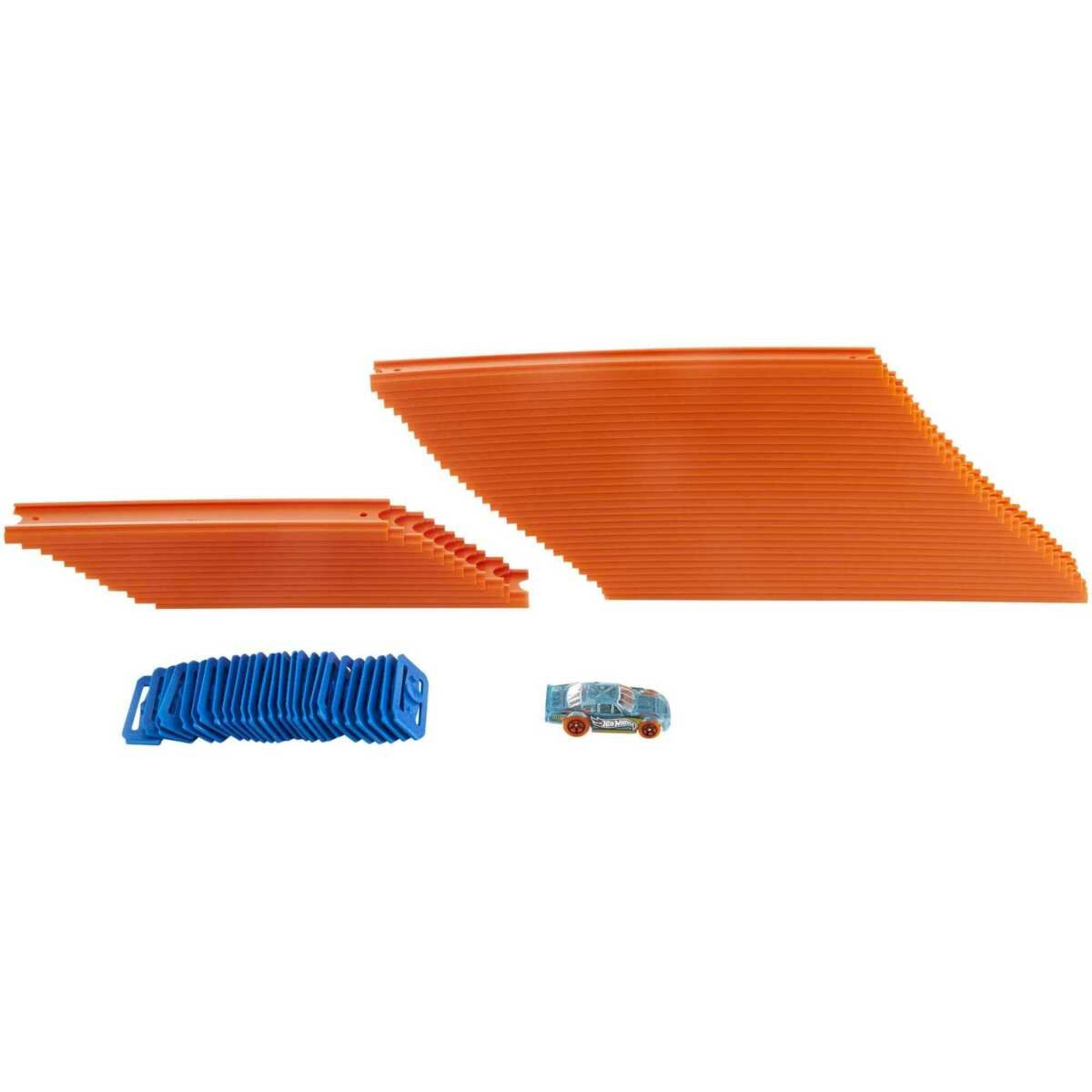 2 Hot Wheels Track Builder Unlimited Car & Mega Track Pack, 2 of 6