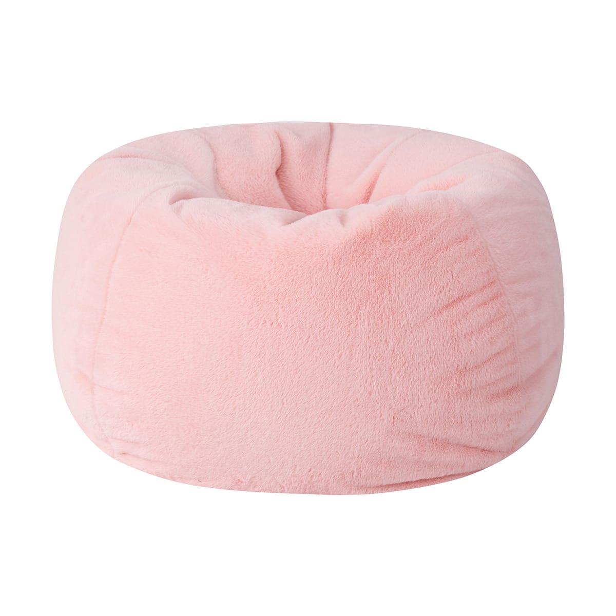 Pink Faux Fur Bean Bag Kmart
