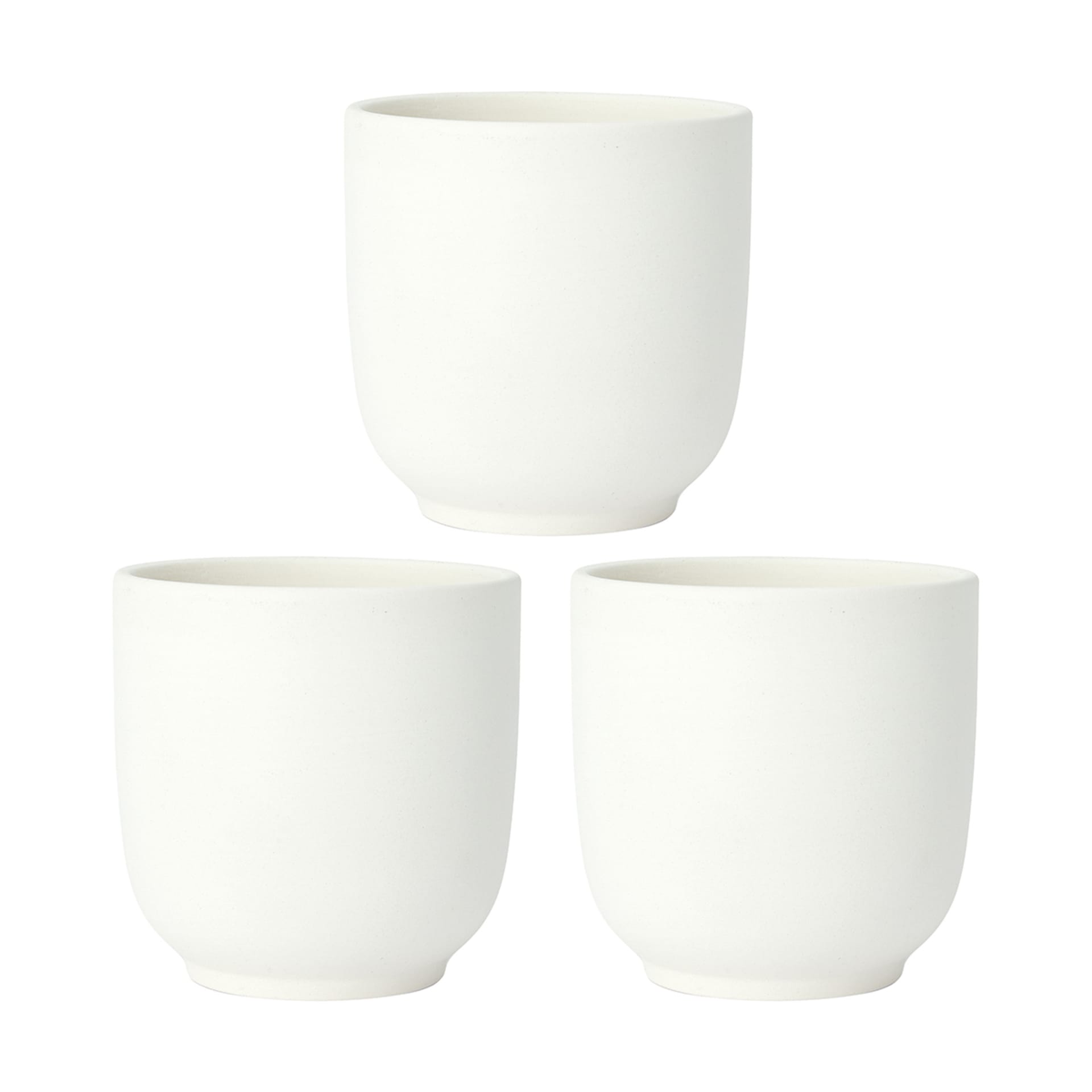 3 Pack DIY Ceramic Pots Kmart