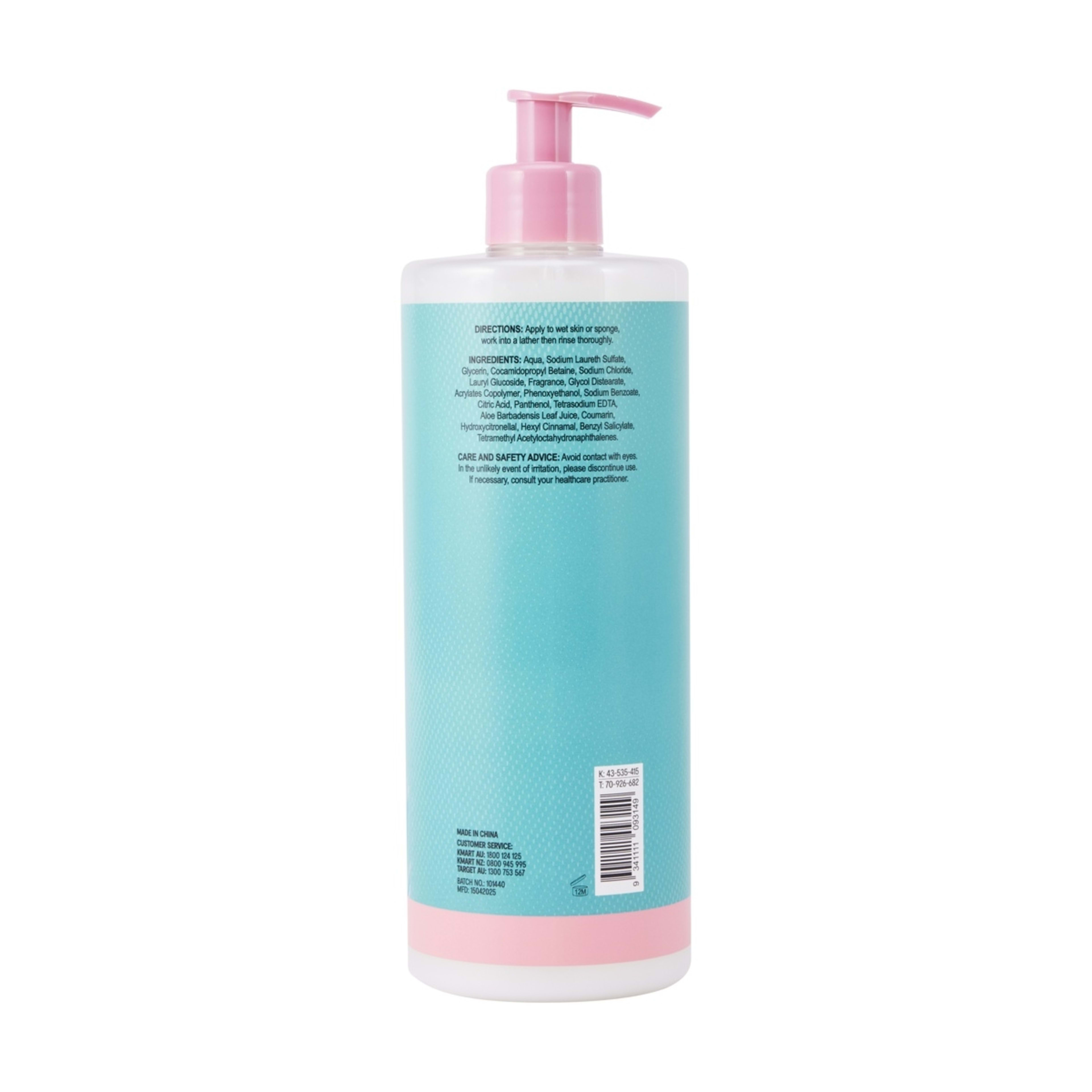 3 OXX Bodycare You Need to Palm Down Body Wash 750ml - Coconut Scented, 3 of 3