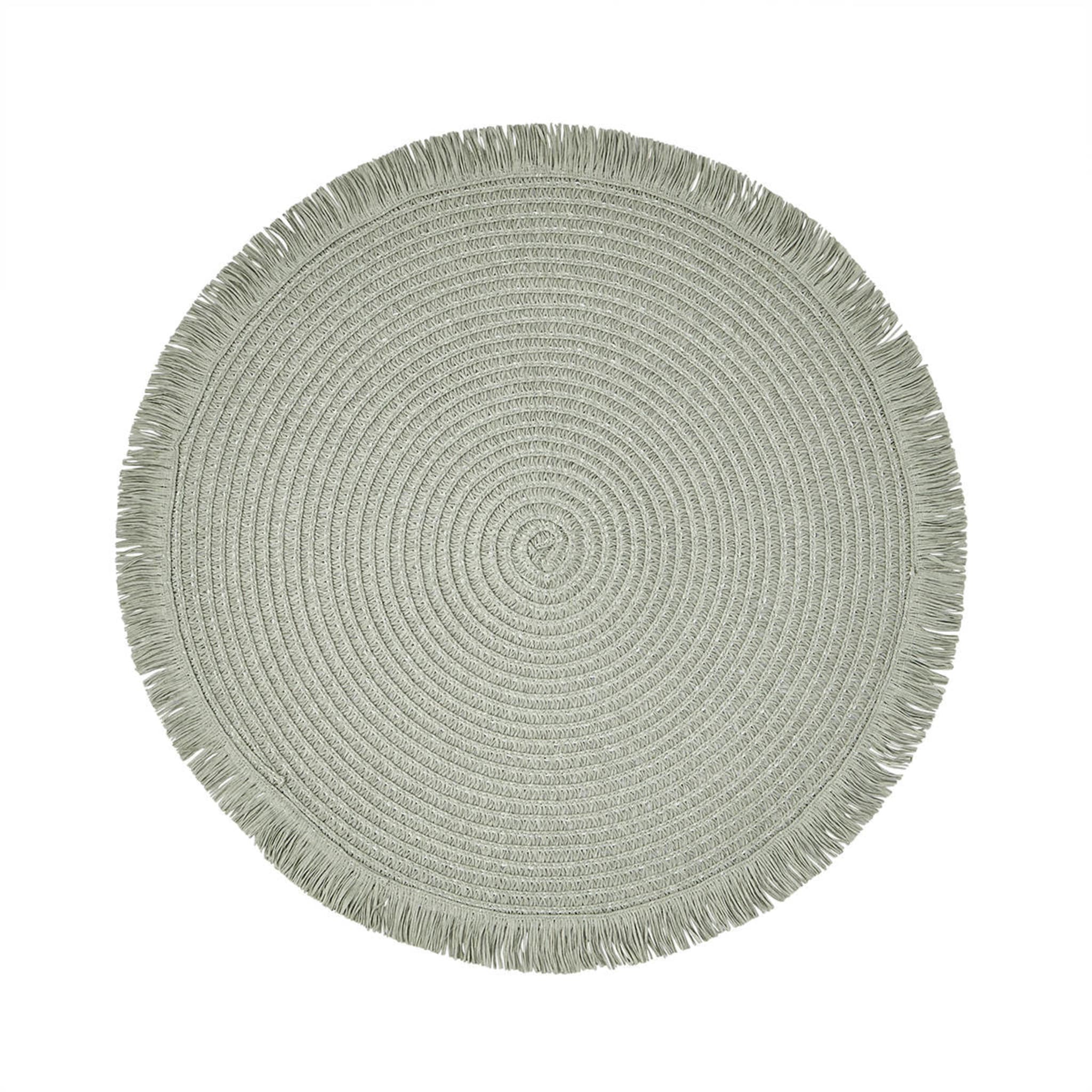 Sage Green Fringed Placemat Kmart