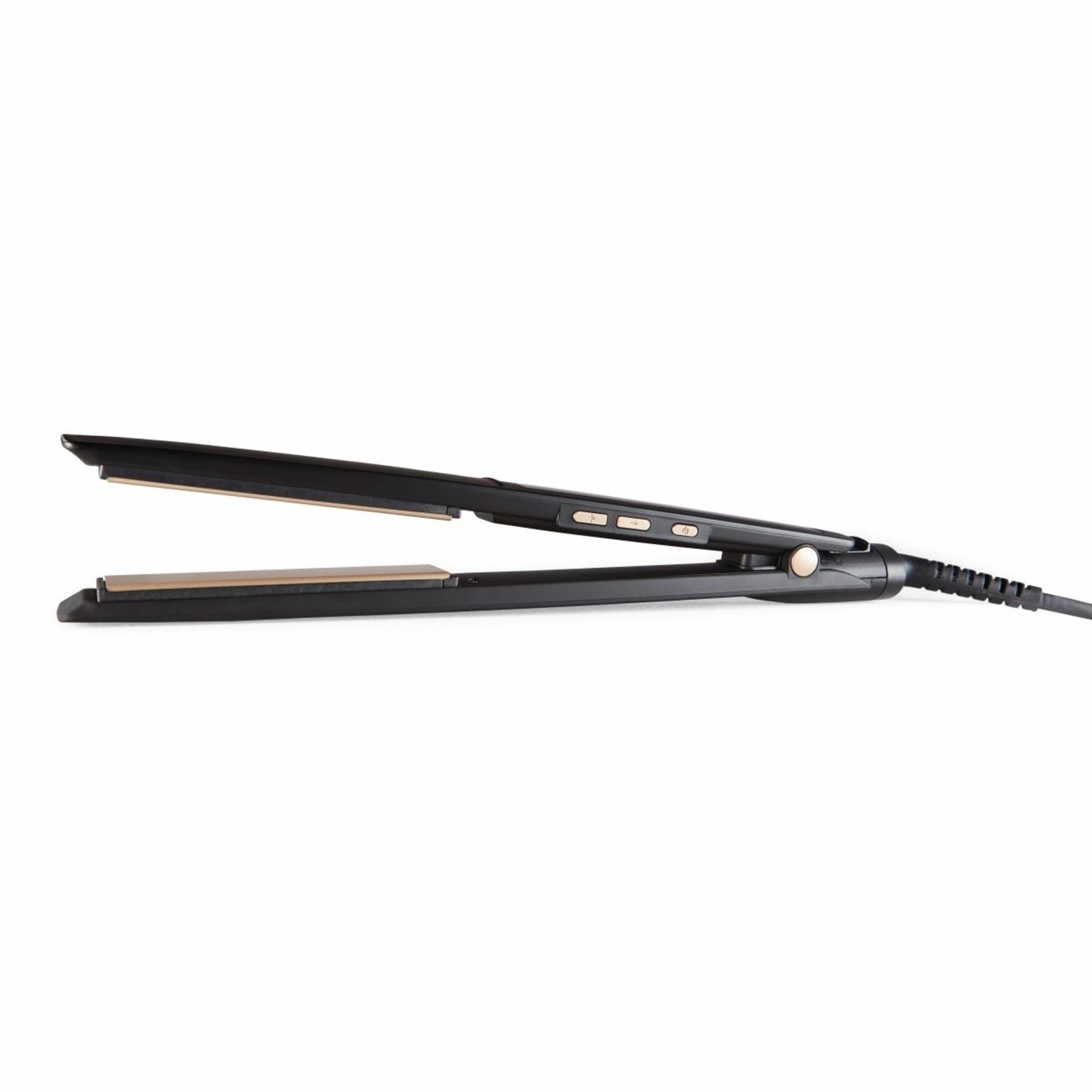 LCD Hair Straightener Black Kmart