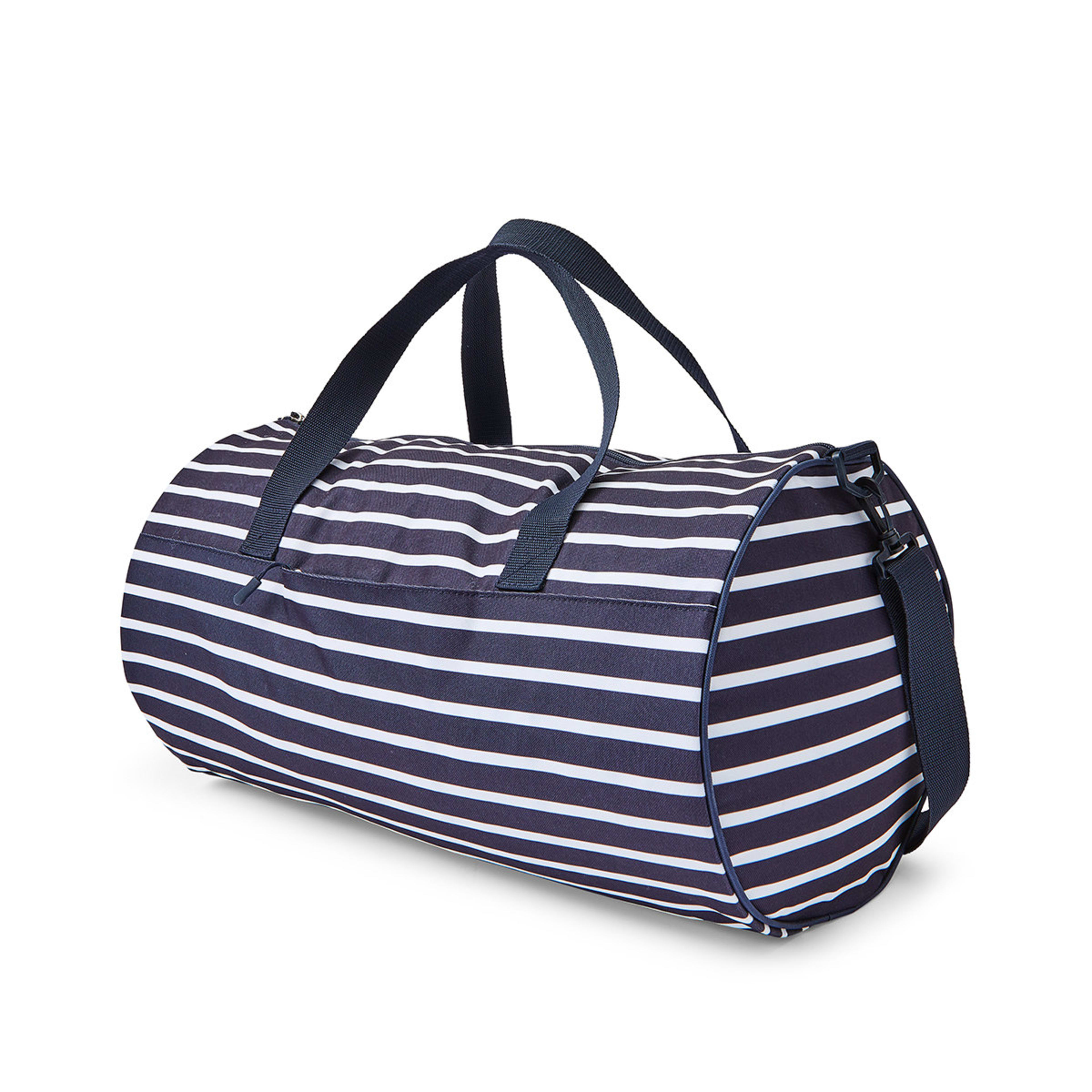 1 Printed Weekender Bag - Navy, 1 of 7