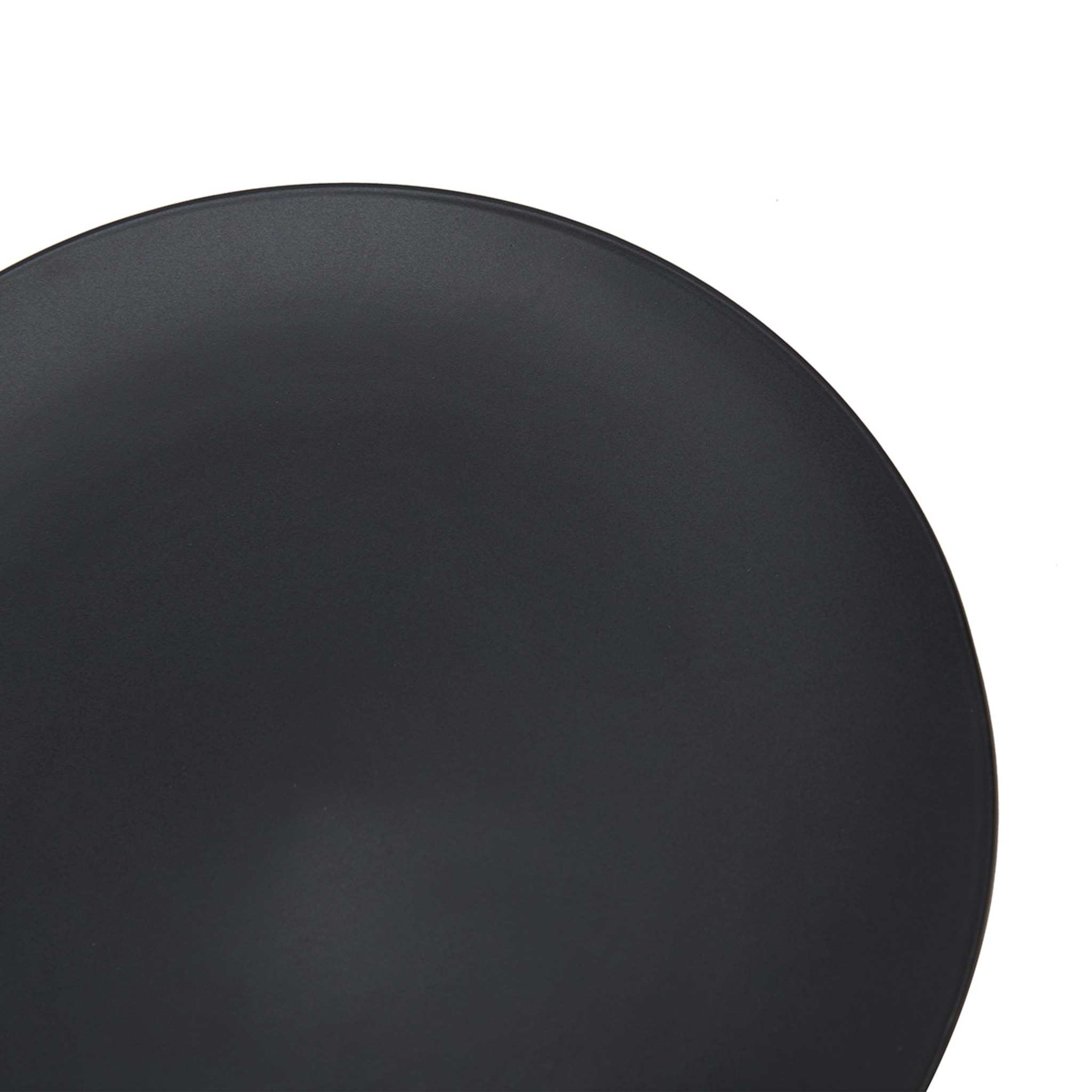 Matte Black Side Plate - Kmart NZ