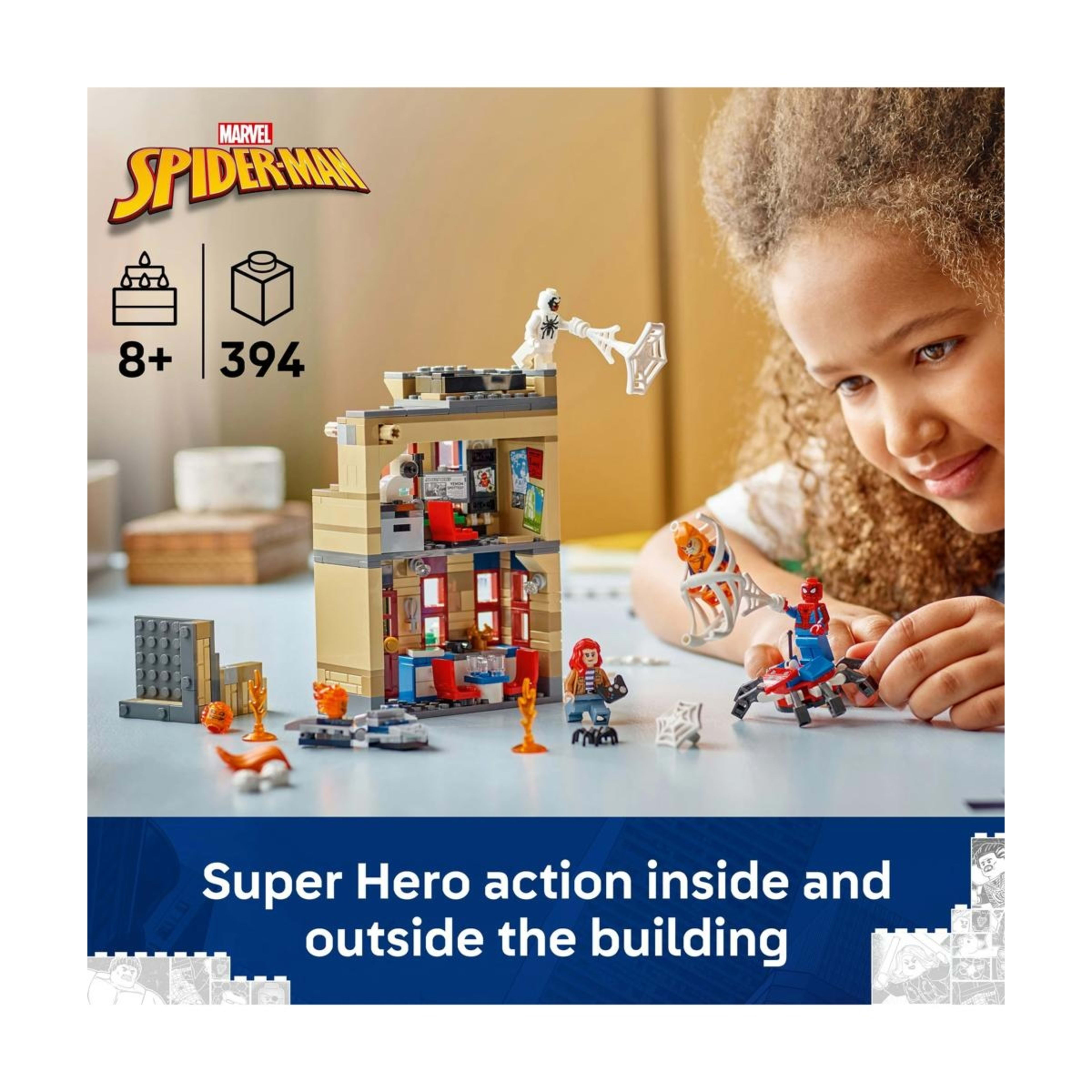 3 LEGO Marvel Super Heroes Peter Parker’s Apartment 76317, 3 of 10