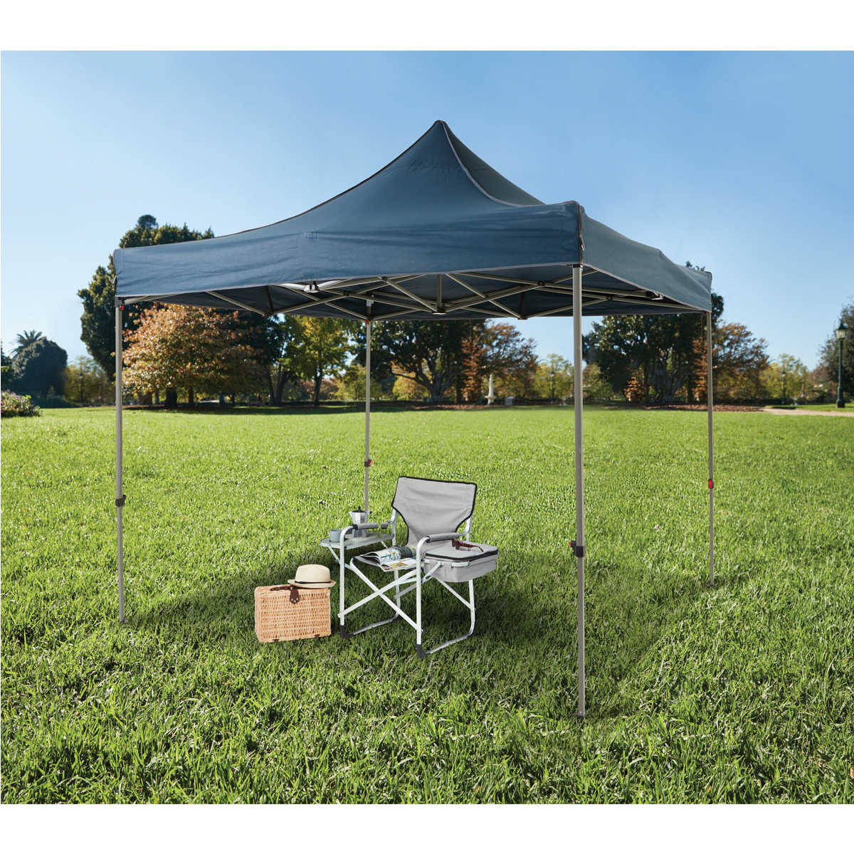 Gazebo 3m x 3m Navy Kmart