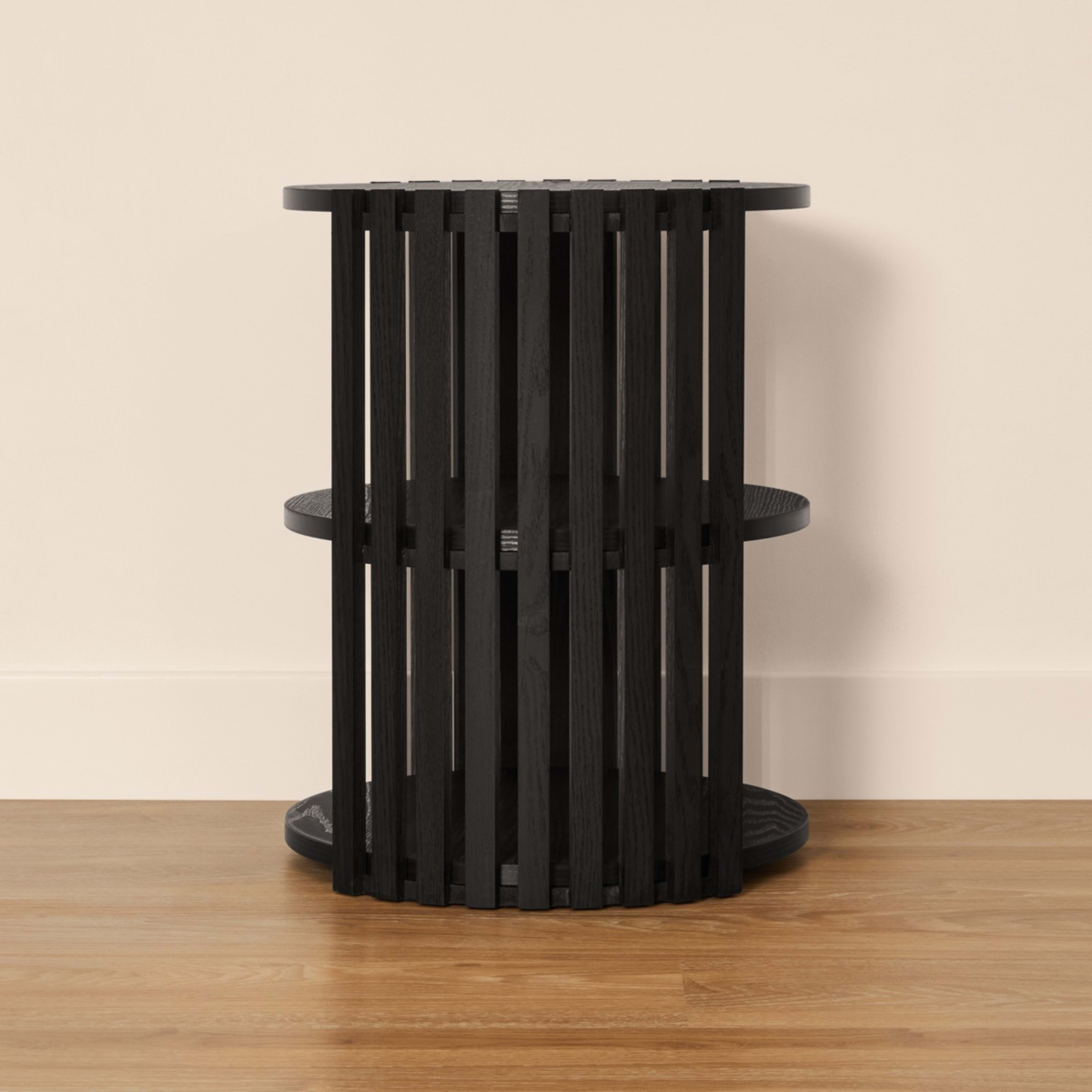 4 Nate Bedside Table - Black, 4 of 8