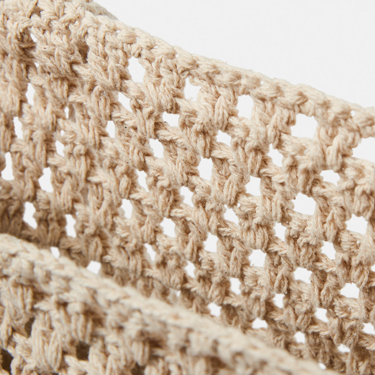 Macrame Slogan Tote Bag Kmart