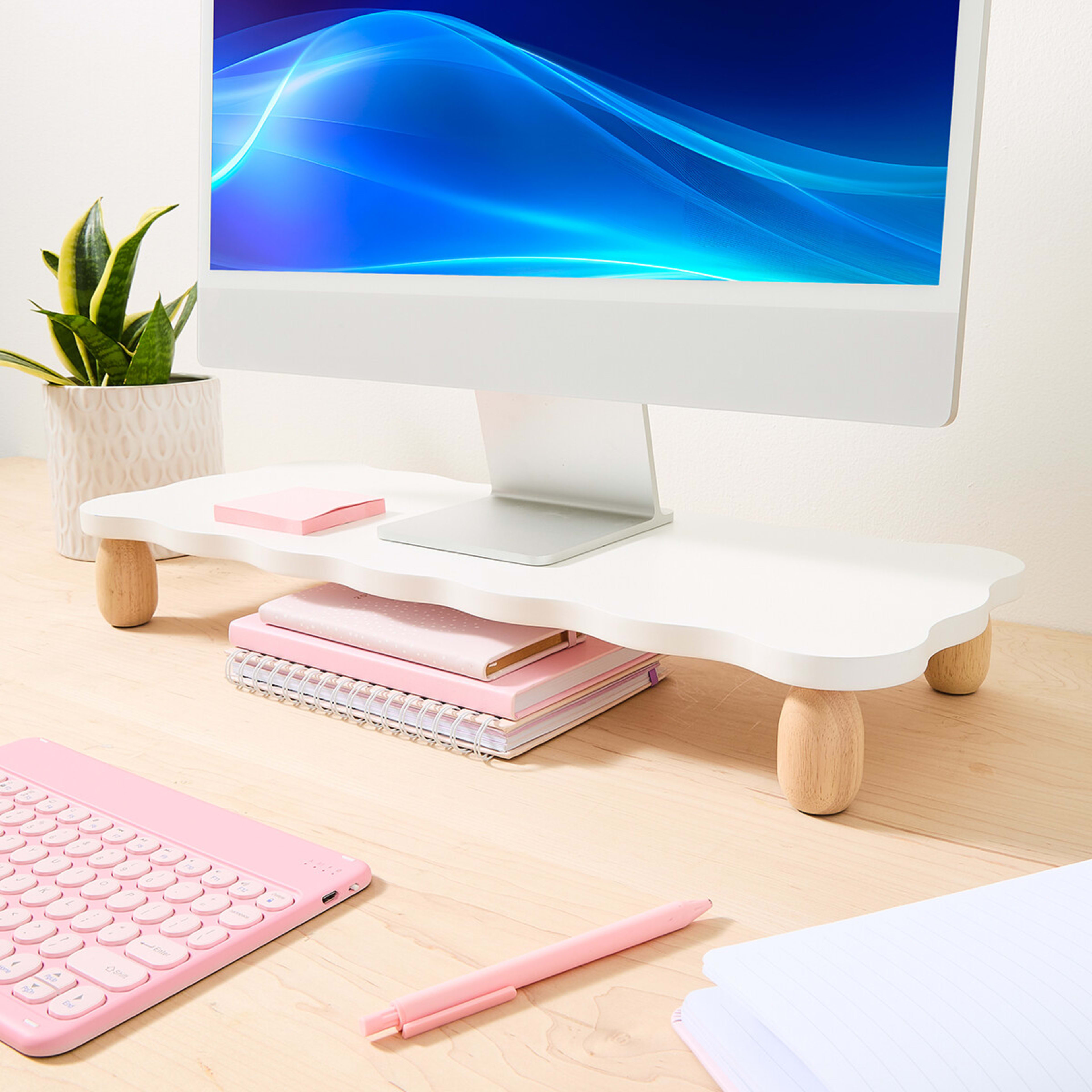 1 Computer Monitor Stand - Wave