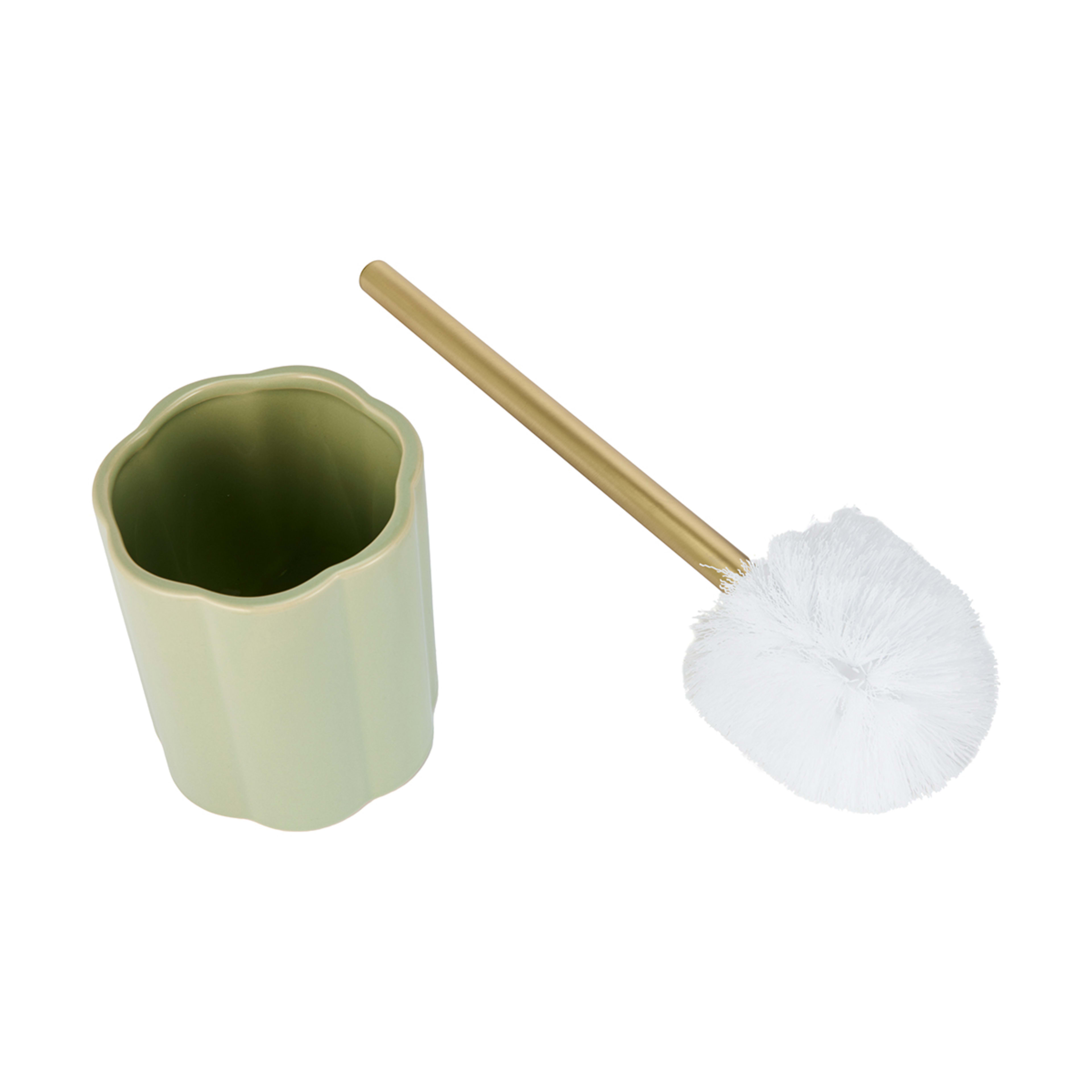 Sage Wavy Toilet Brush Kmart