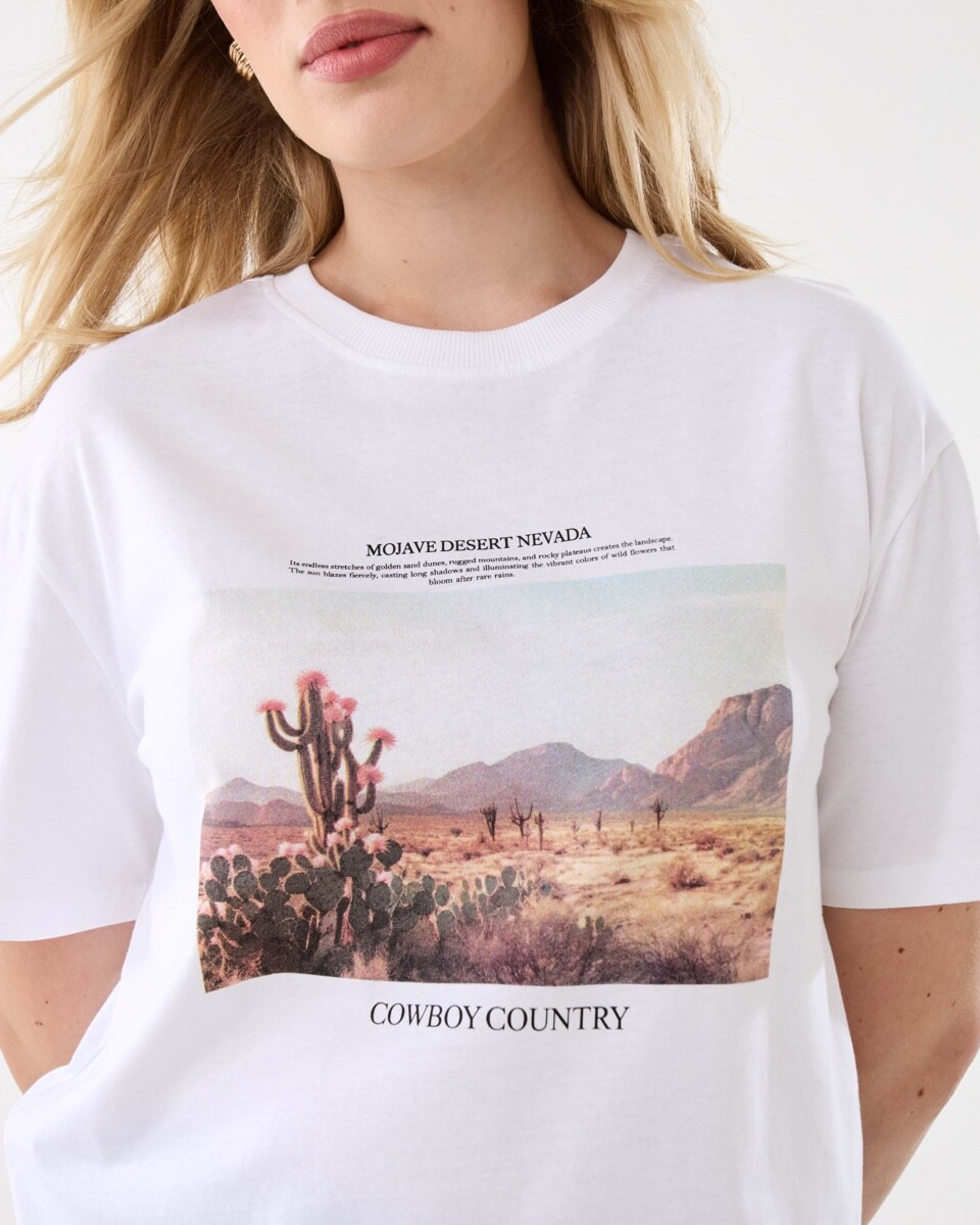 6 Short Sleeve Oversized Boyfriend T-shirt Desert, 6 of 7