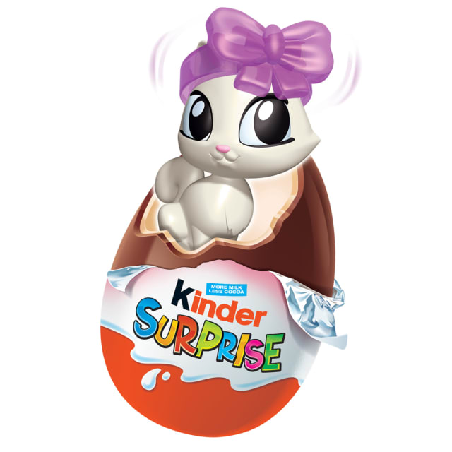 Kinder Surprise Milk Chocolate Egg Pink with Toy 20g Kmart