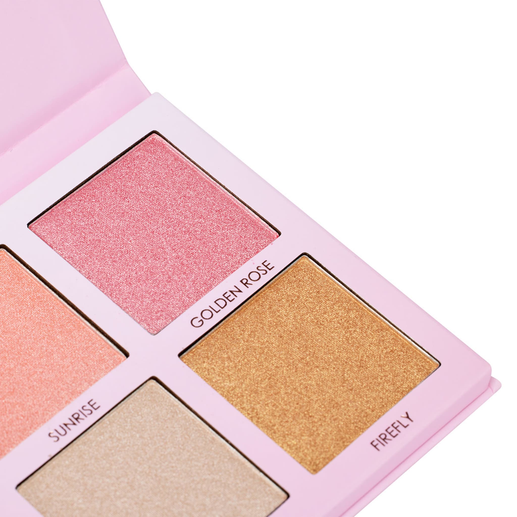 OXX Cosmetics 4 Shades Highlighter Palette Rosy Kmart