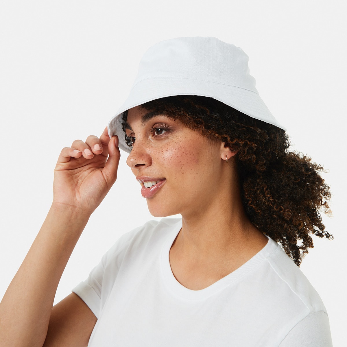 Cotton Twill Bucket Hat Kmart