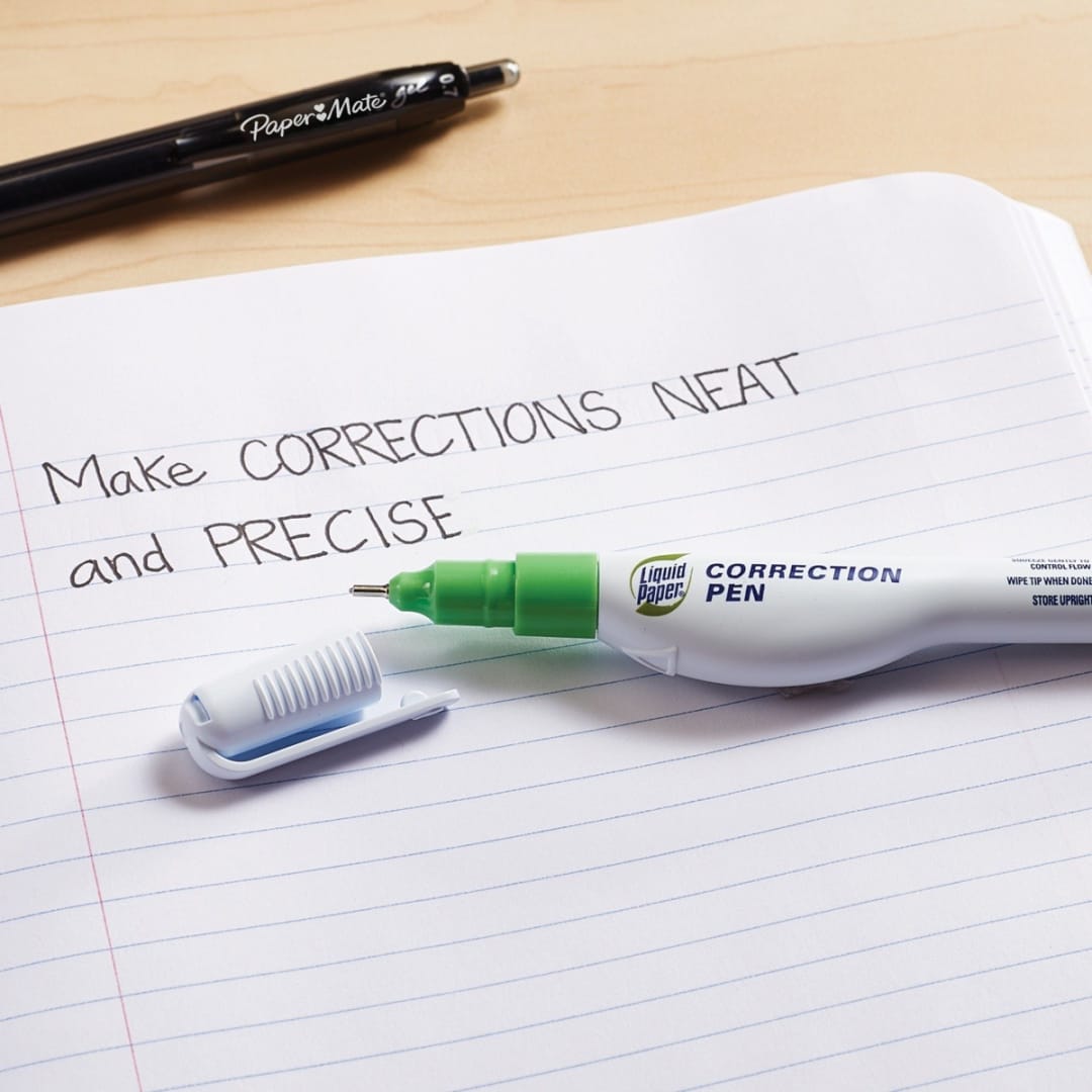 Paper Mate Liquid Paper Correction Pen Kmart