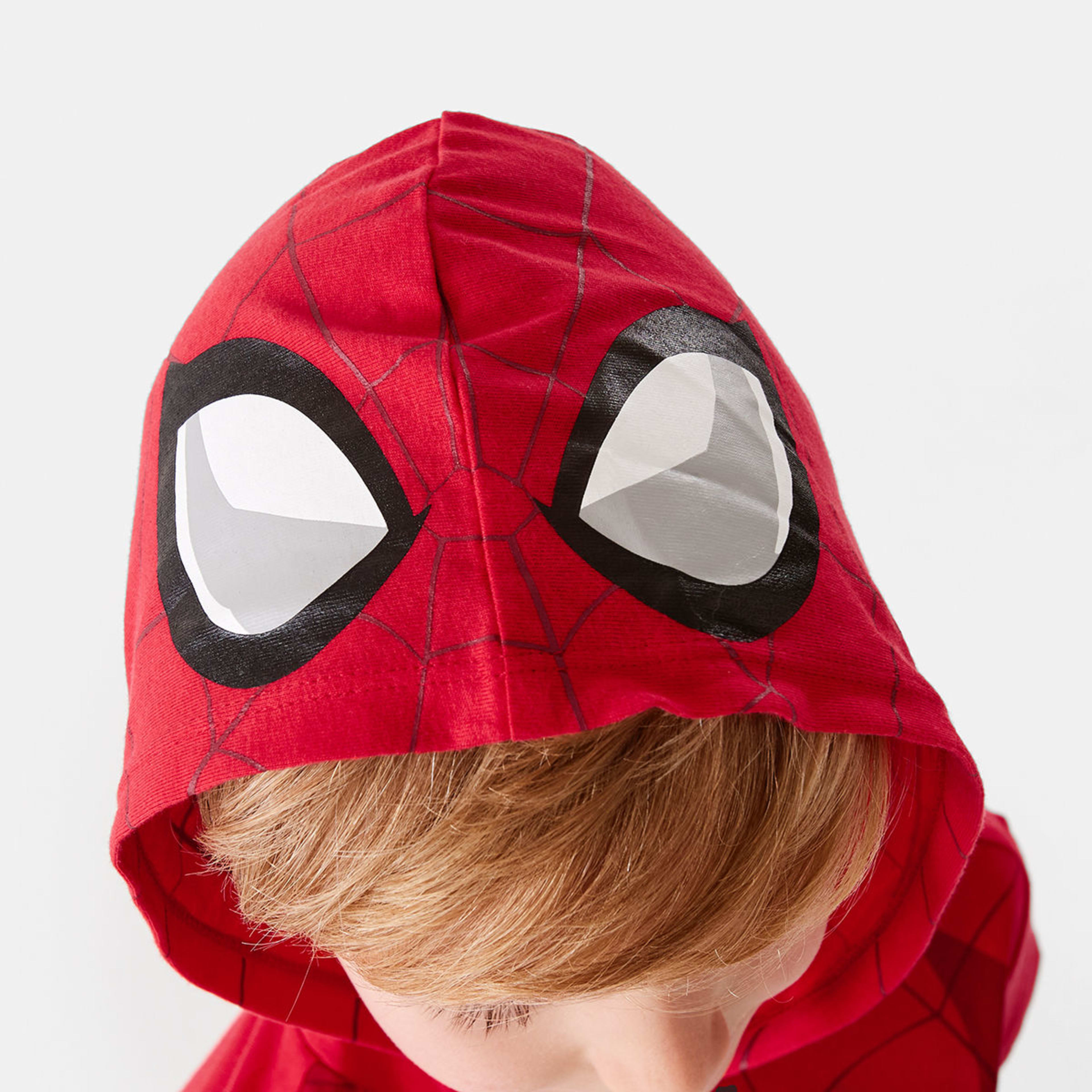 3 Spider-Man License Character Hooded T-shirt Spiderman, 3 of 9