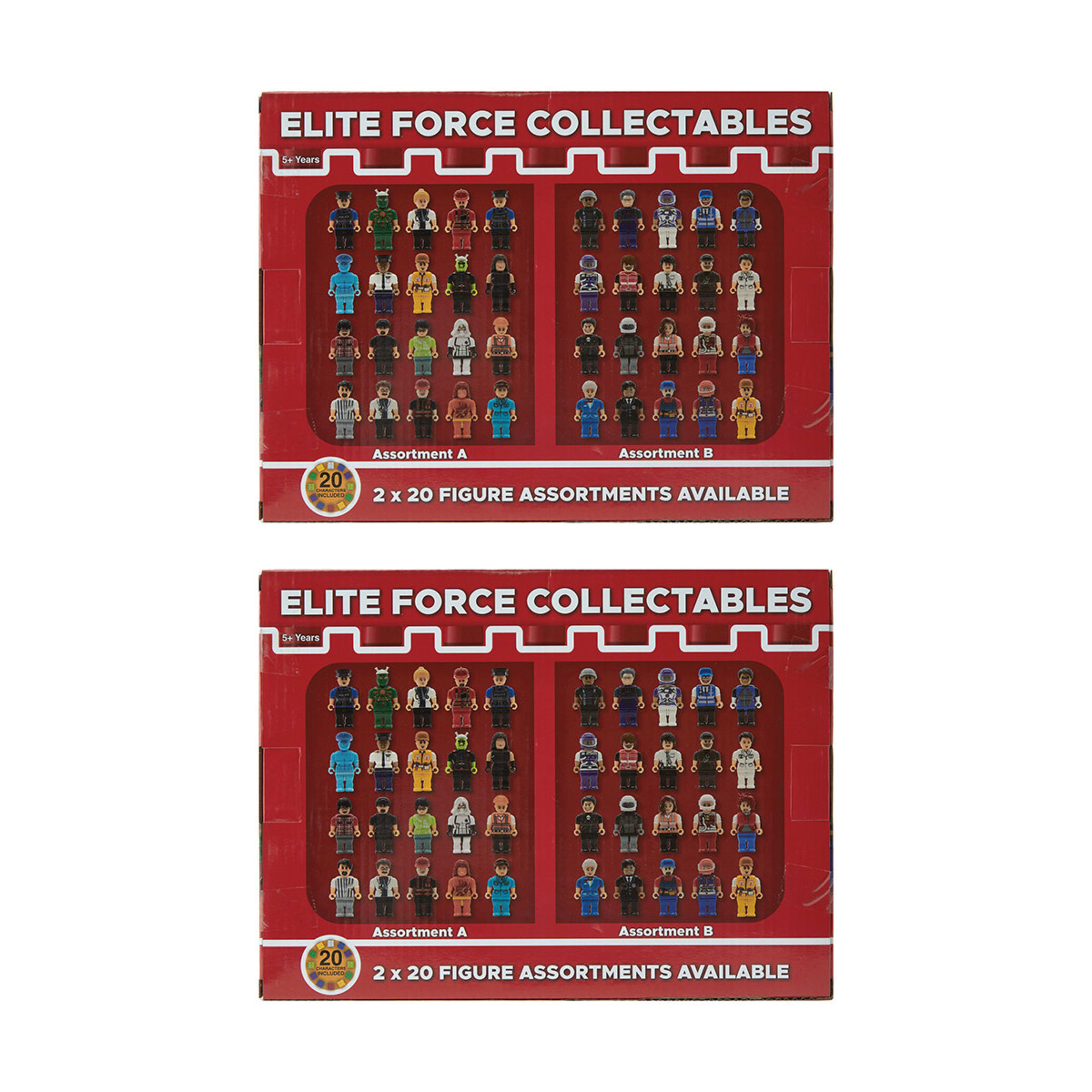 Elite Mini Figure Collection Pack of 20 Kmart