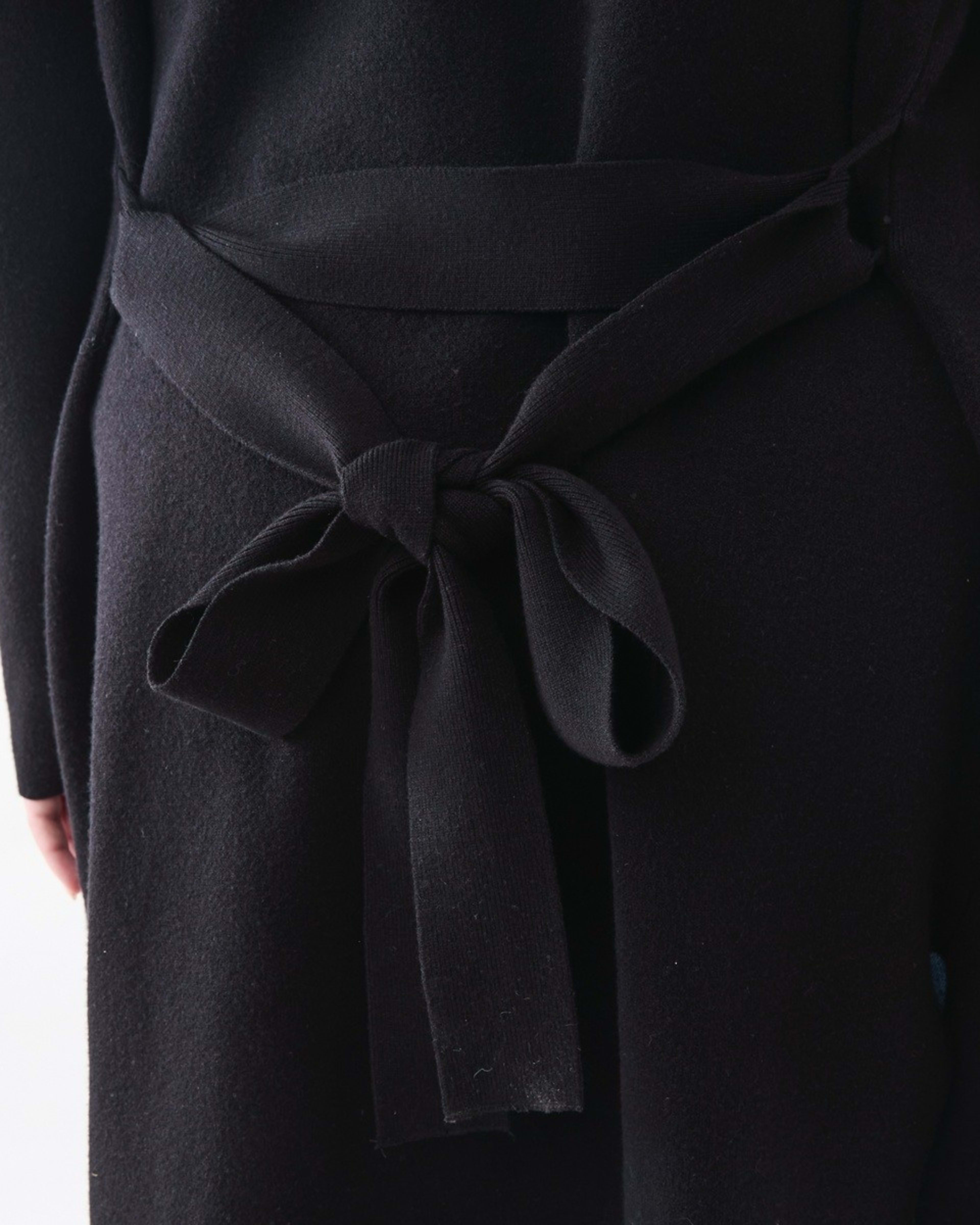 5 Curve Trench Coatigan Black, 5 of 6