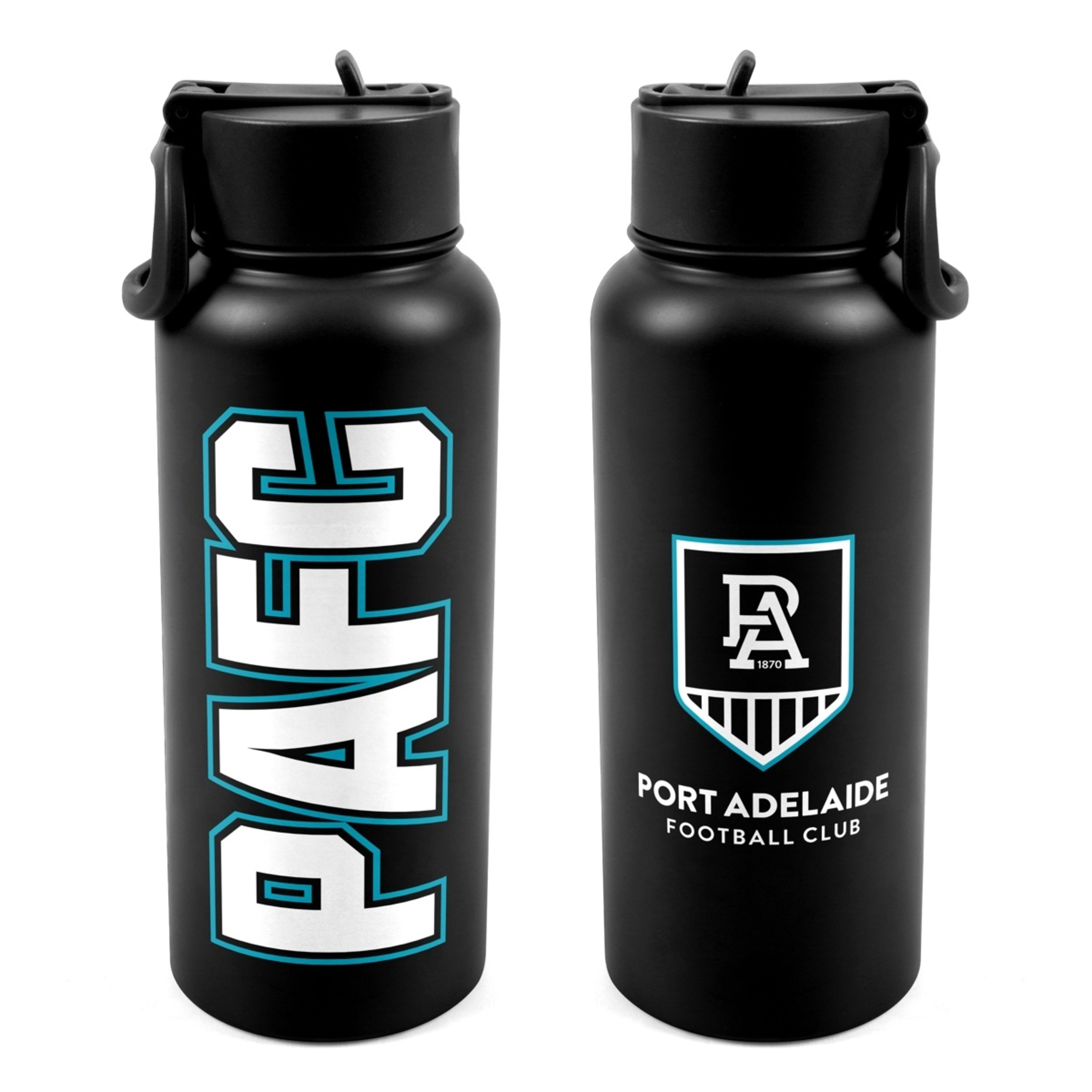 1 960ml AFL Port Adelaide Football Club Drink Bottle