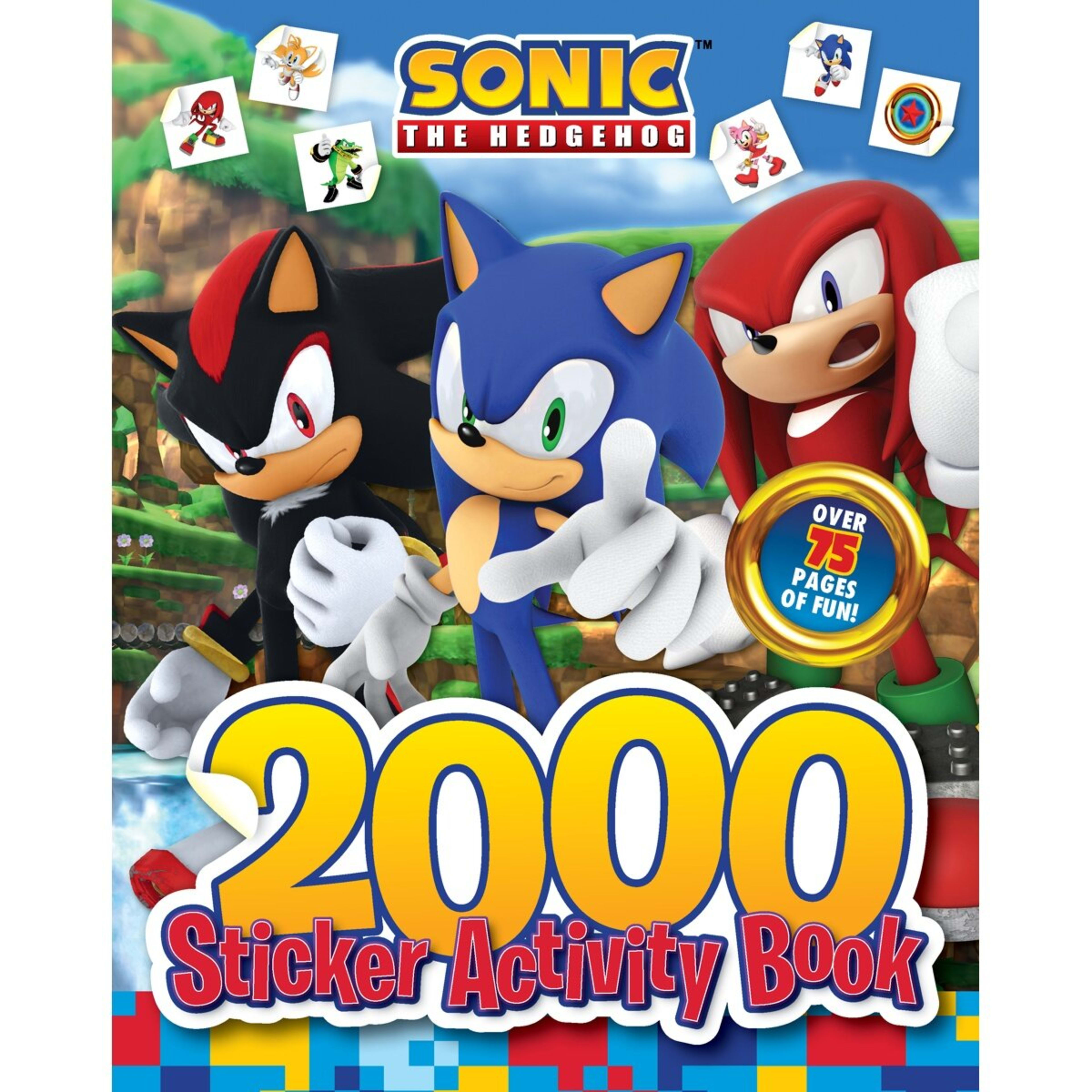 1 Sonic The Hedgehog 2000 Sticker Activity Book