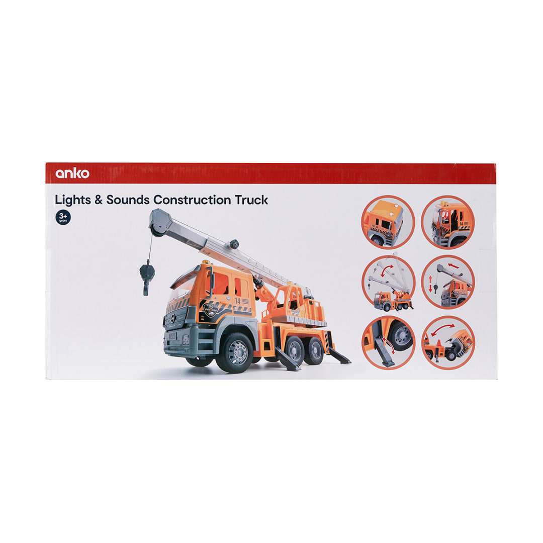 Lights & Sounds Construction Truck Kmart