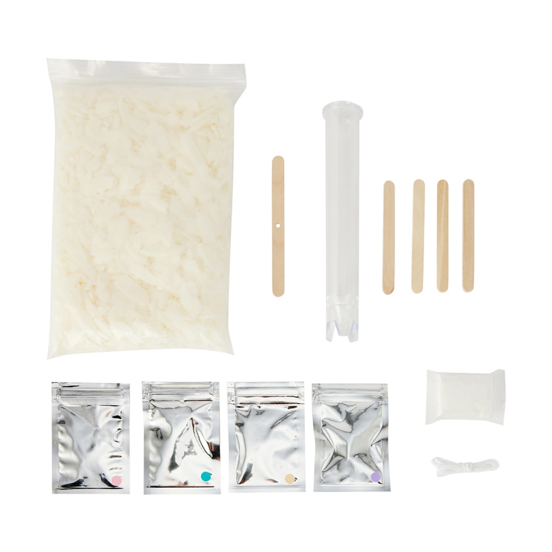 DIY Dip Dye Candle Making Kit Kmart