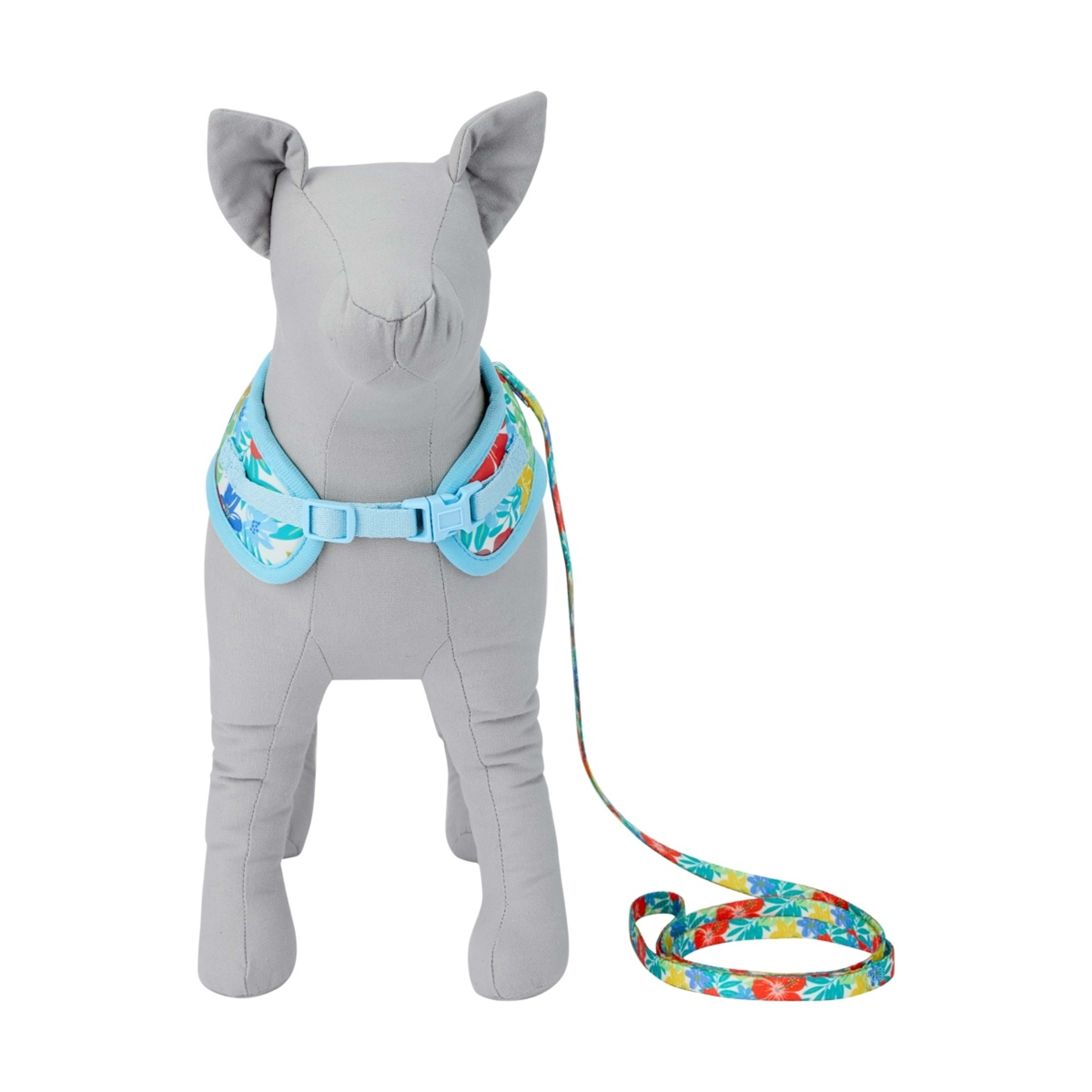 4 Cat Harness and Lead Set - Tropical Print, 4 of 10