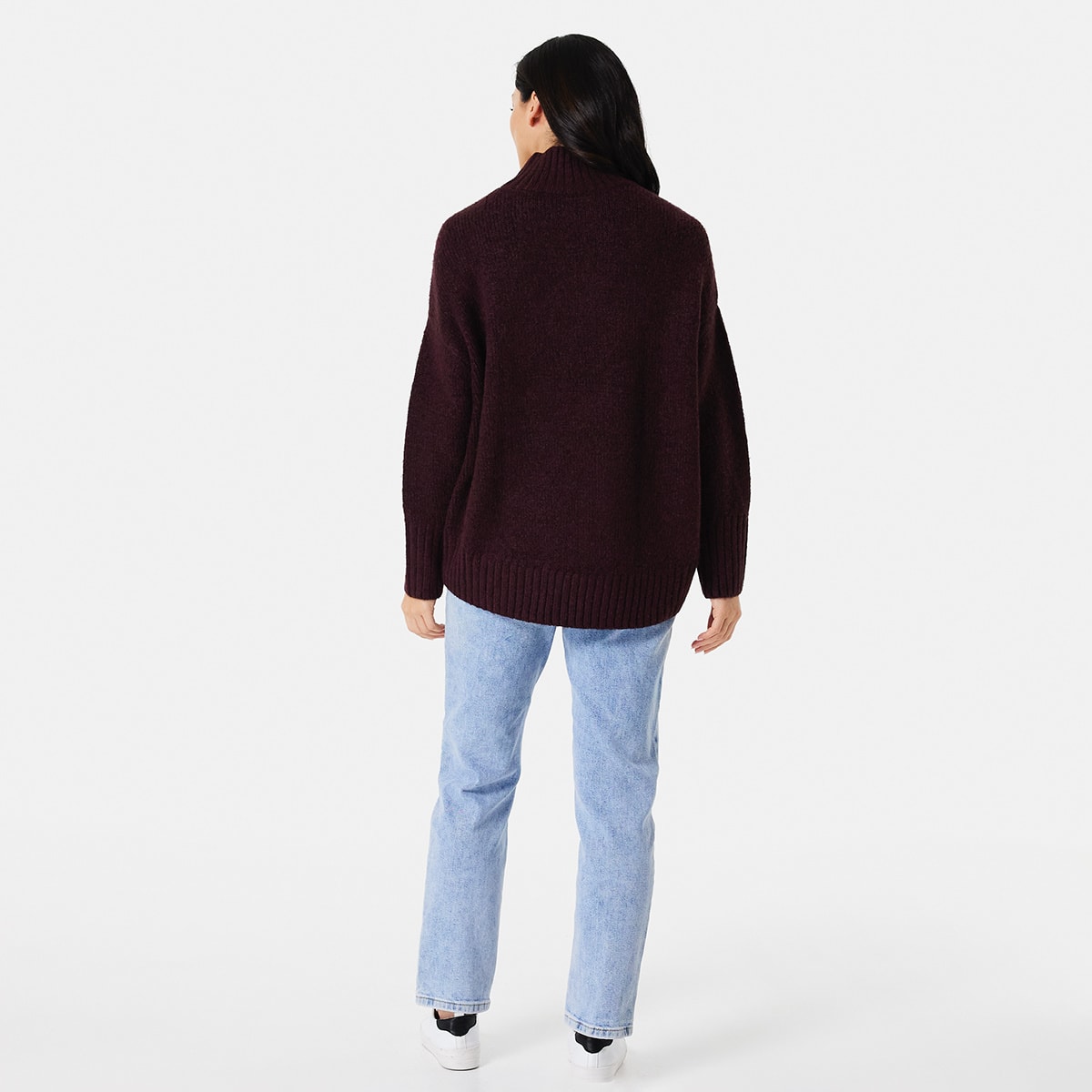 Funnel Neck Jumper - Kmart