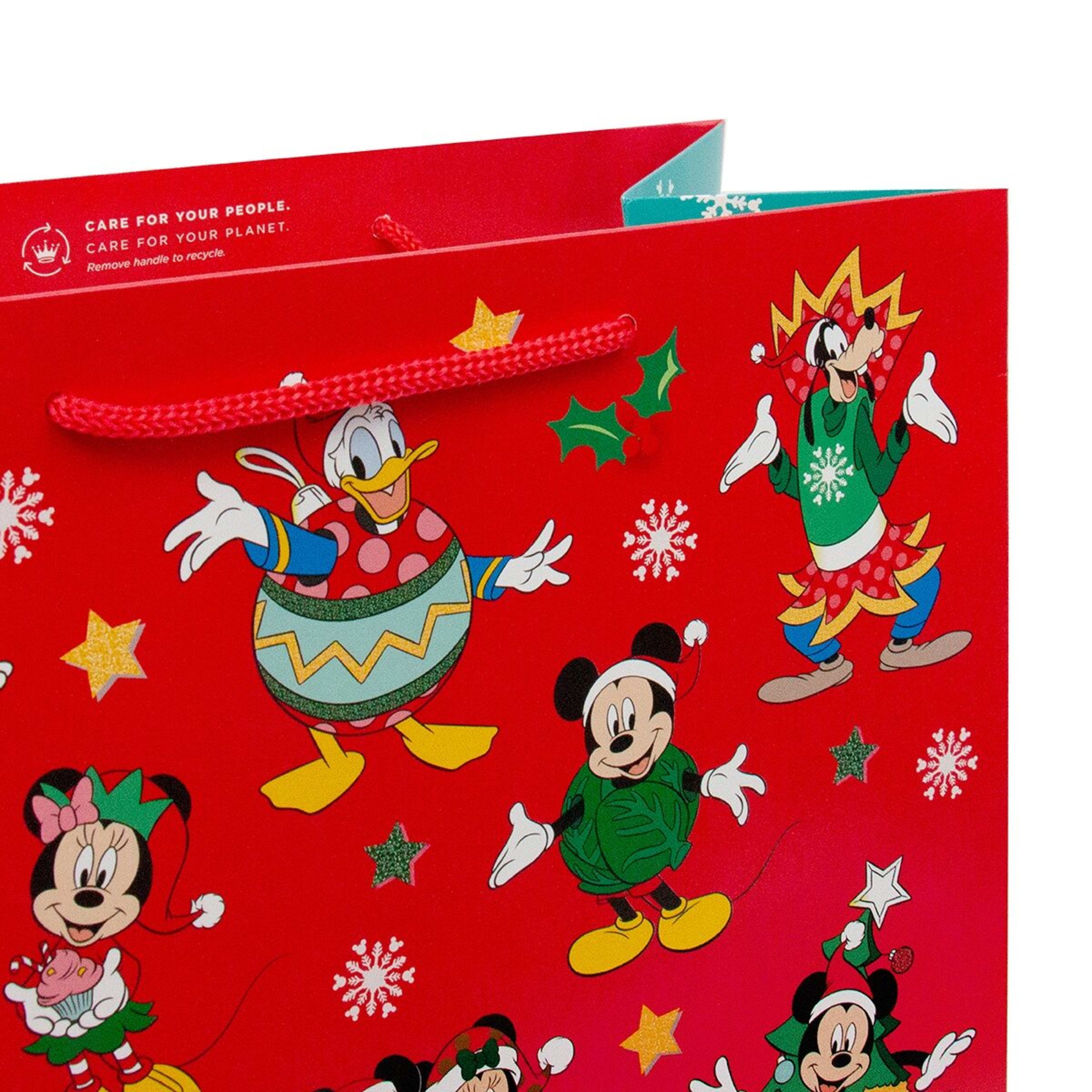 2 Hallmark Charity Christmas Mickey n' Friends Bag - Large, 2 of 3
