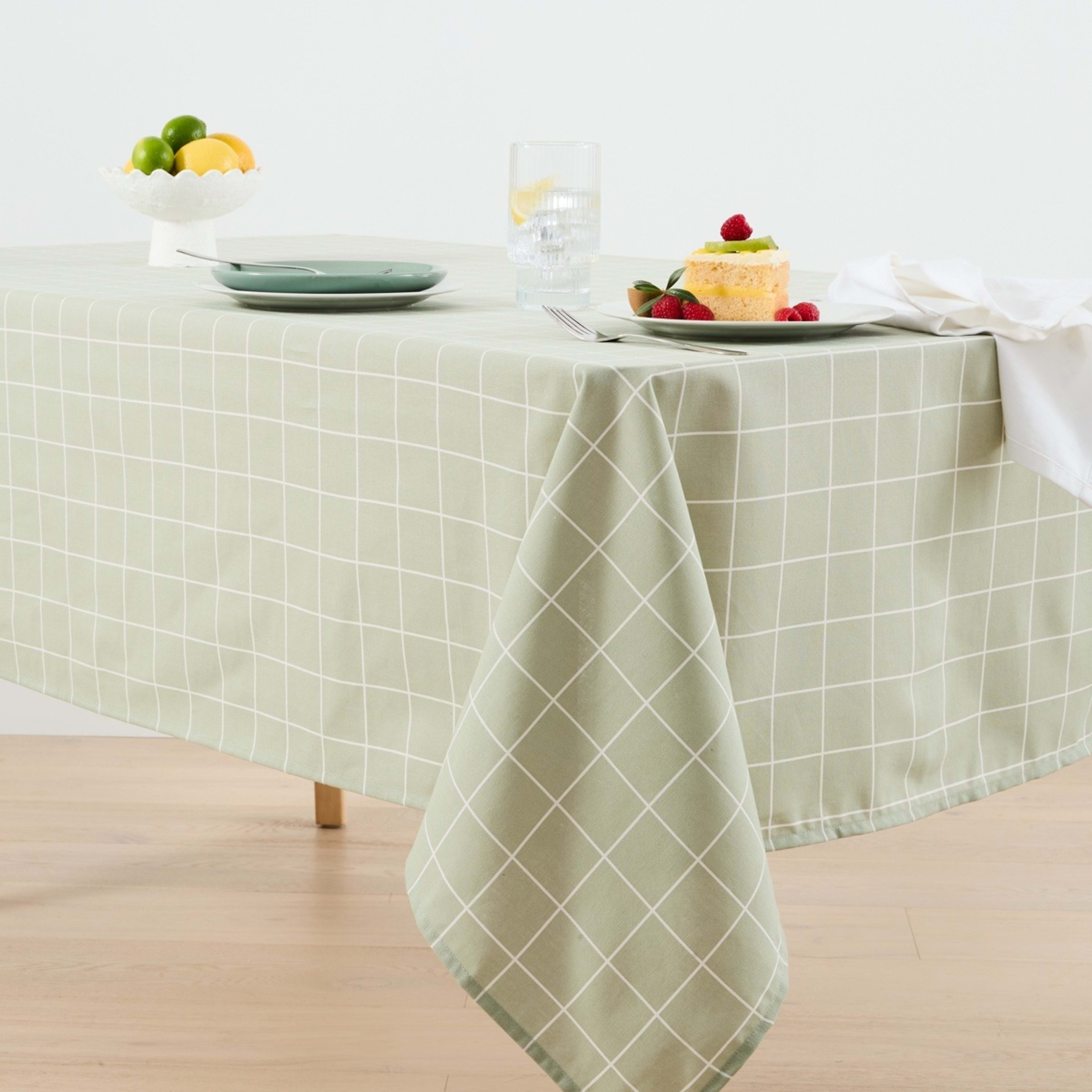 1 Grid Tablecloth