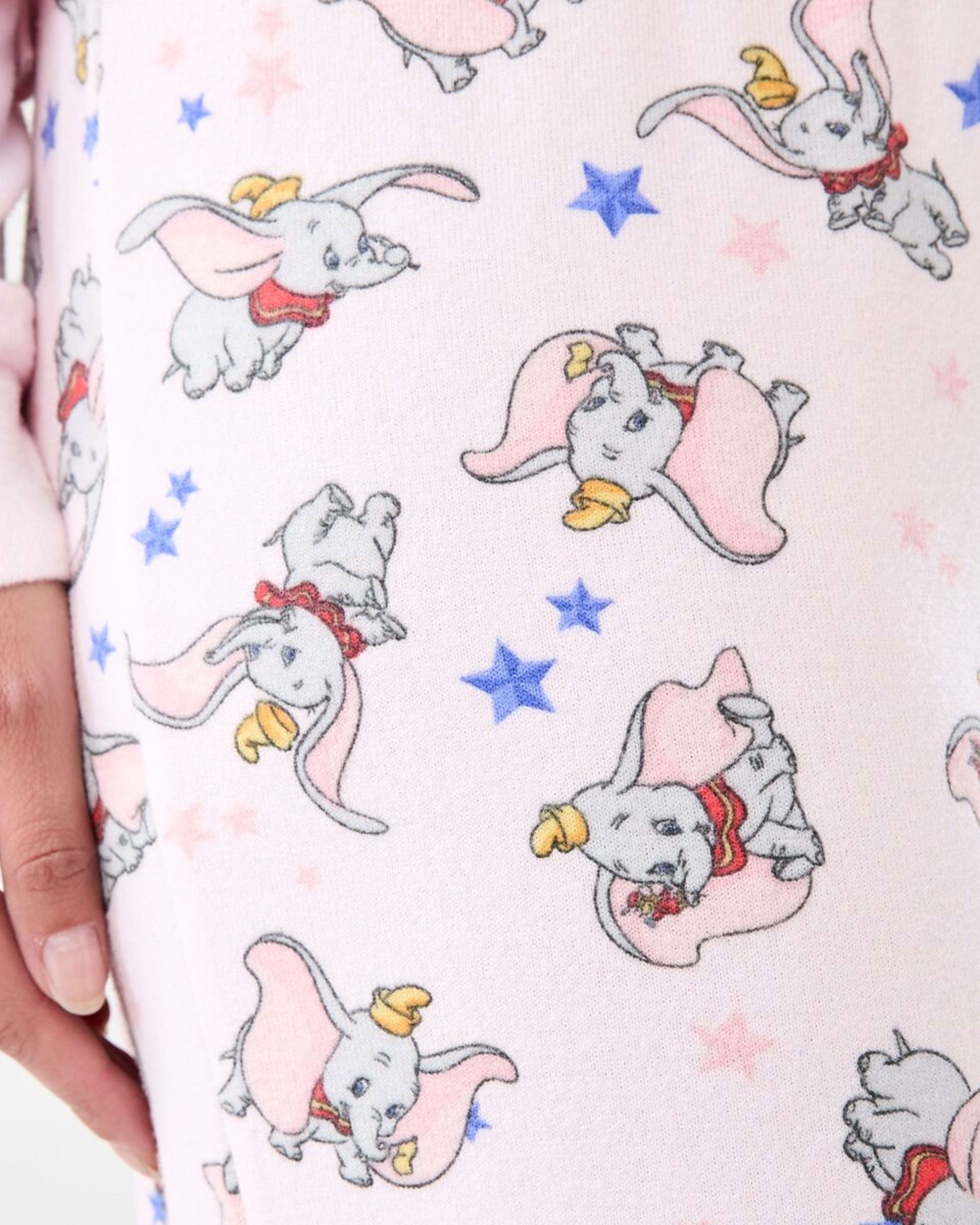 7 Dumbo License Long Sleeve Top and Pants Pyjama Set Dumbo Ydg, 7 of 7