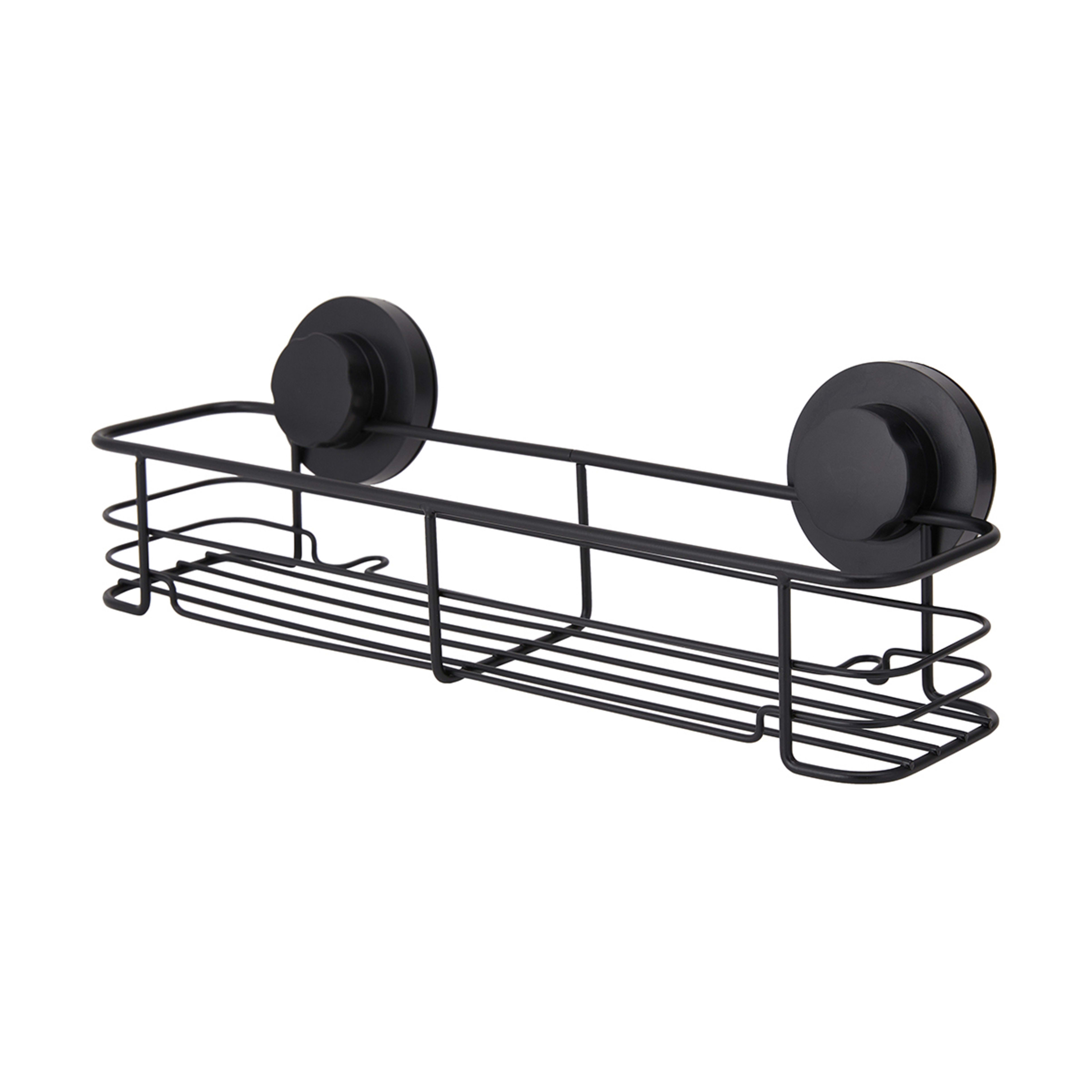 Black Suction Rectangular Rack - Kmart
